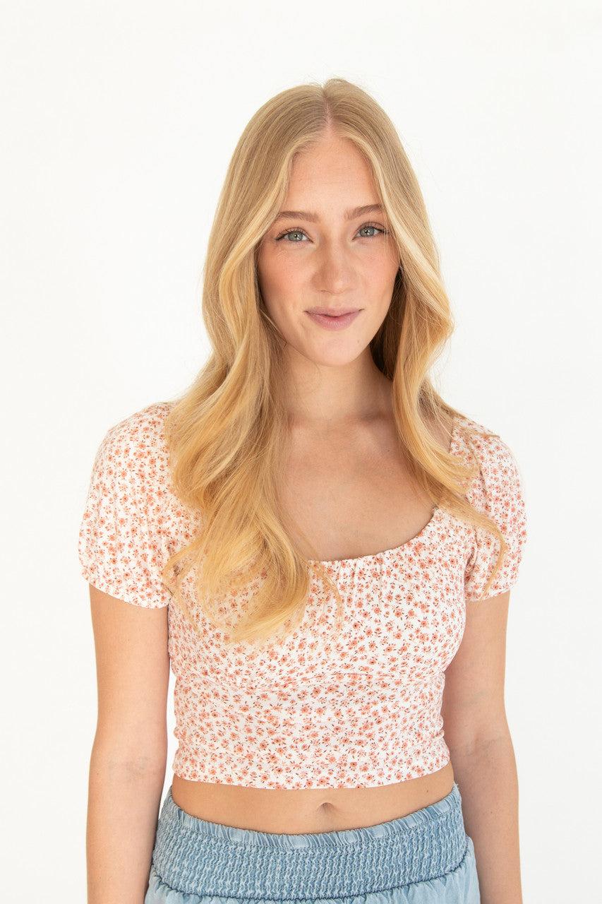 Ditsy Floral Milkmaid Top Product Image