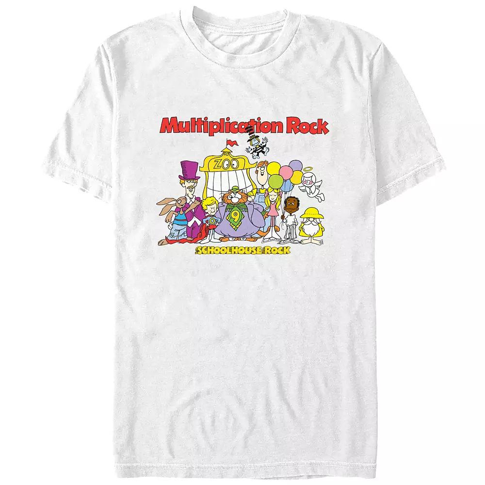 Men's Schoolhouse Rock! Multiplication Rock Graphic Tee,  Product Image