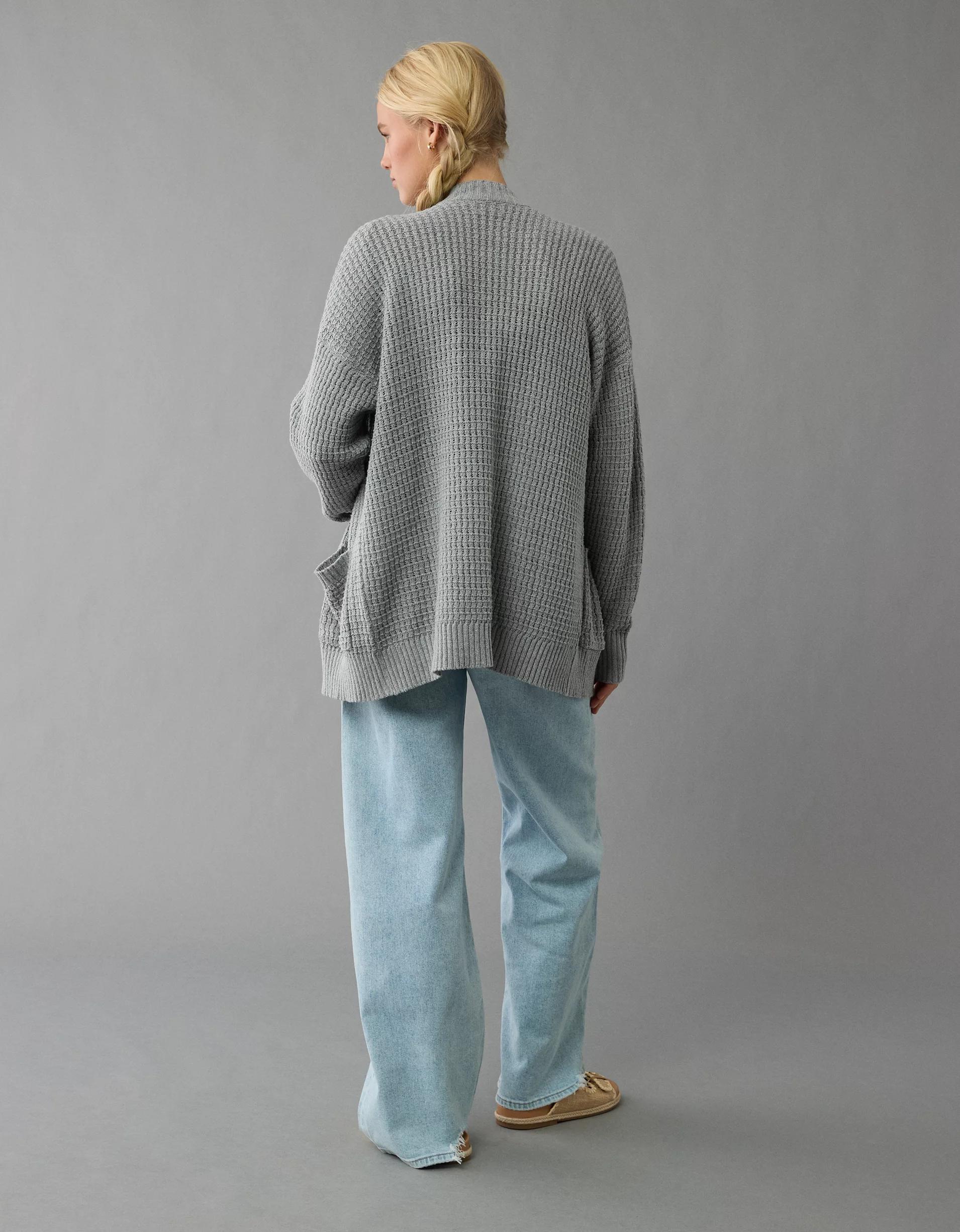 AE Open Stitch Cardigan Product Image