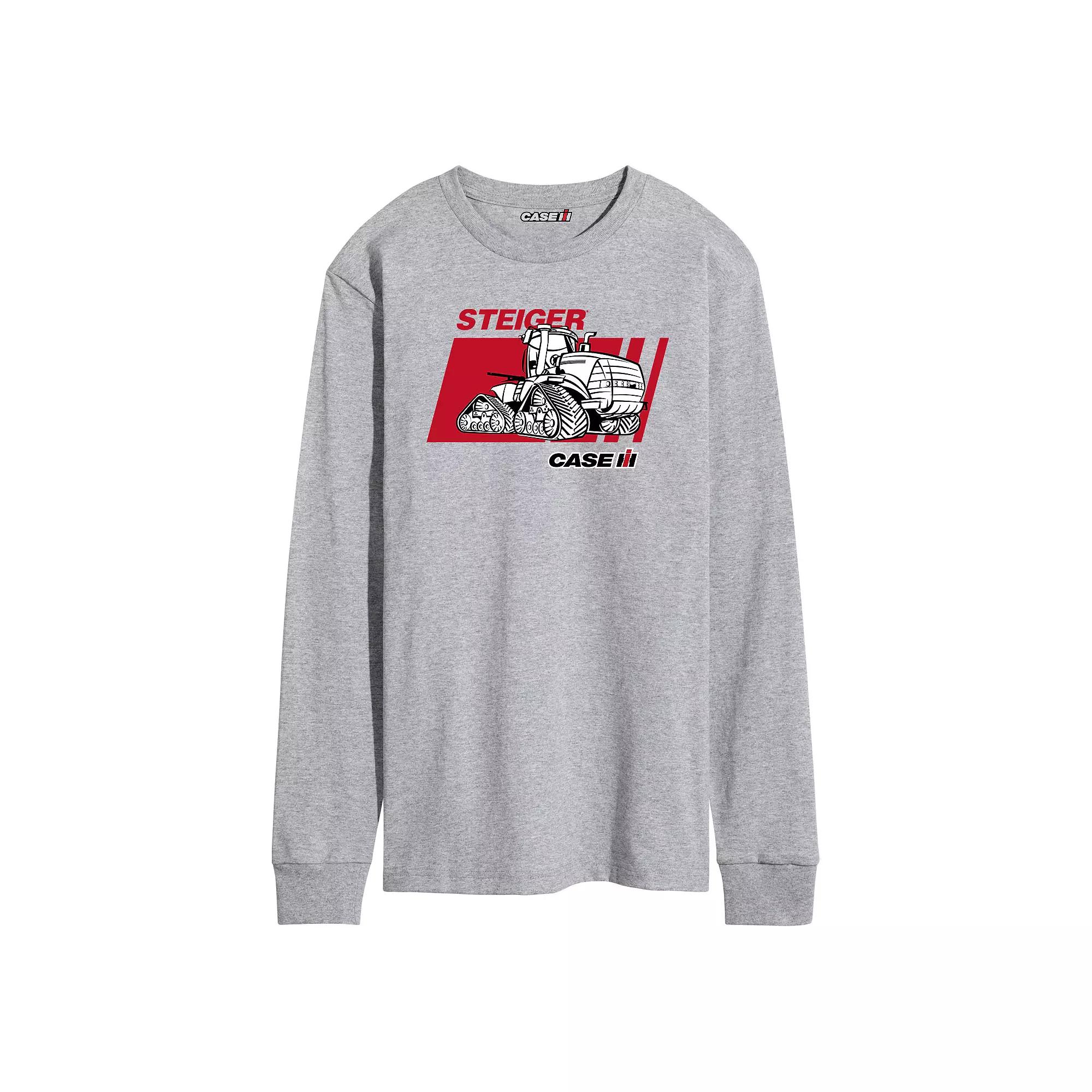 Men's Case IH Steiger Quadtrac Long Sleeve Graphic Tee,  Product Image
