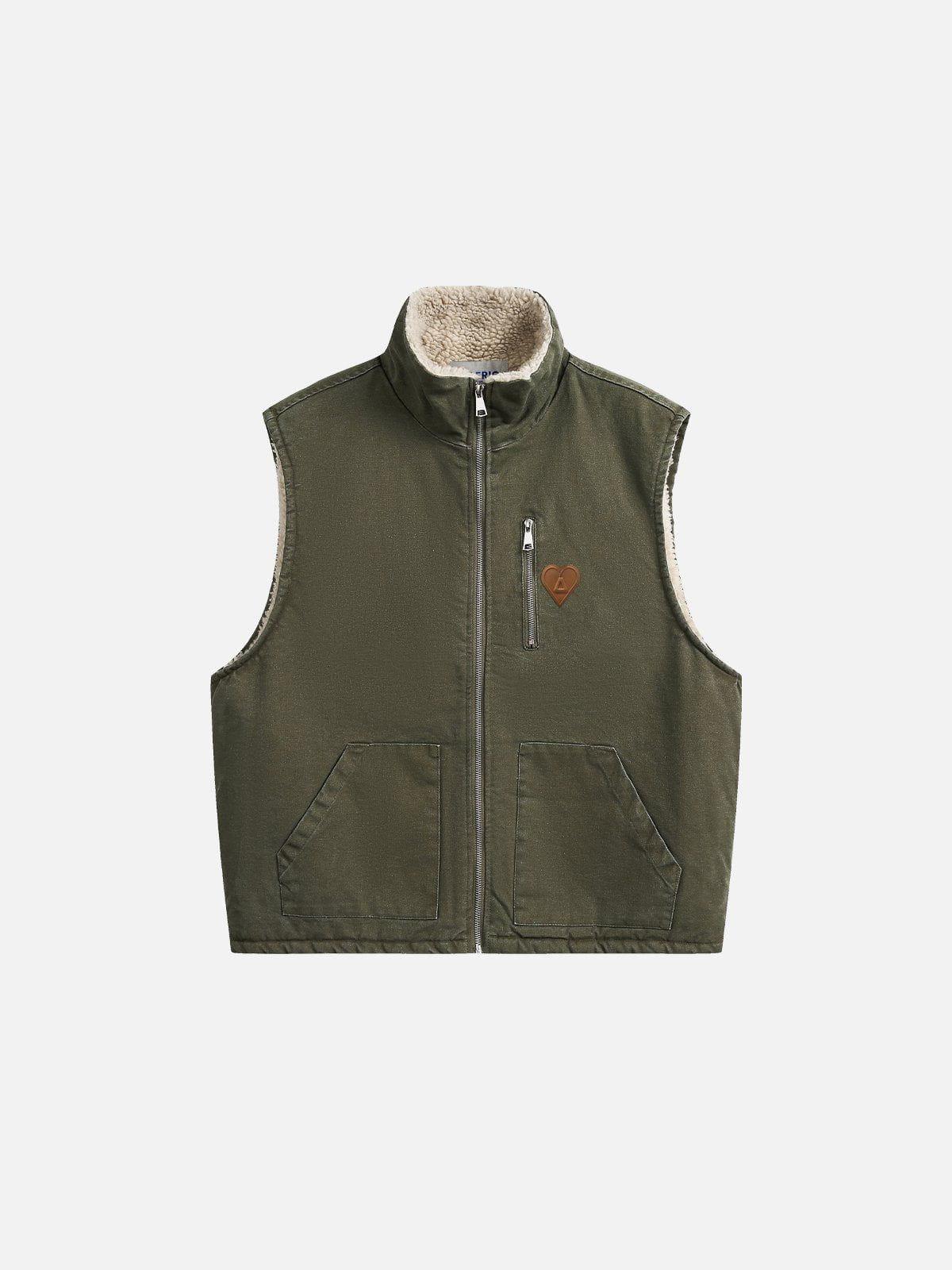 Aelfric Eden Solid Zip Up Vest Product Image
