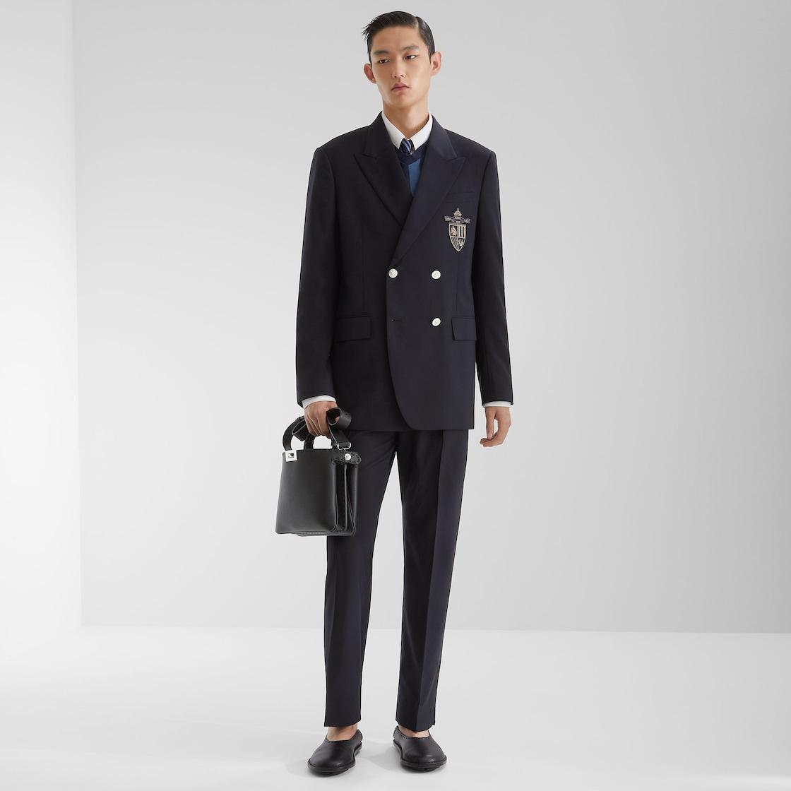 Selleria Peekaboo Soft SmallBlack Selleria bag with 476 hand-sewn topstitches Product Image