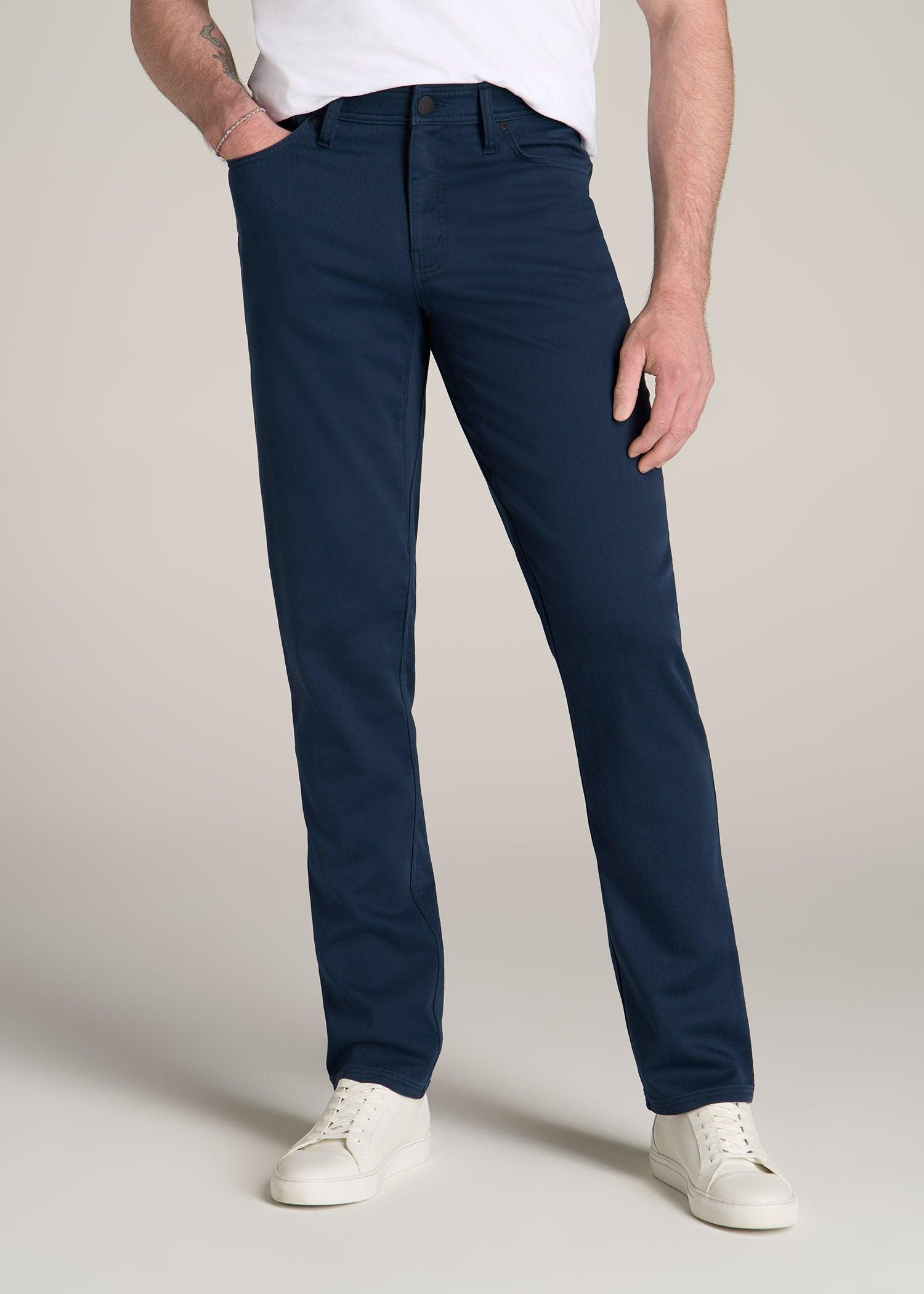 Everyday Comfort 5 Pocket Short for Tall Men in True Navy Male Product Image