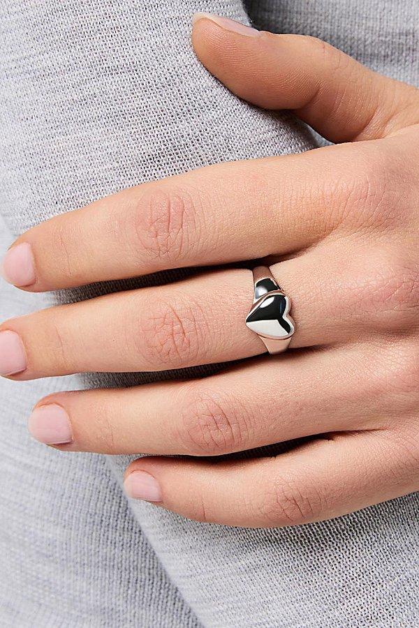 Ana Luisa Isla Heart Ring Womens at Urban Outfitters Product Image