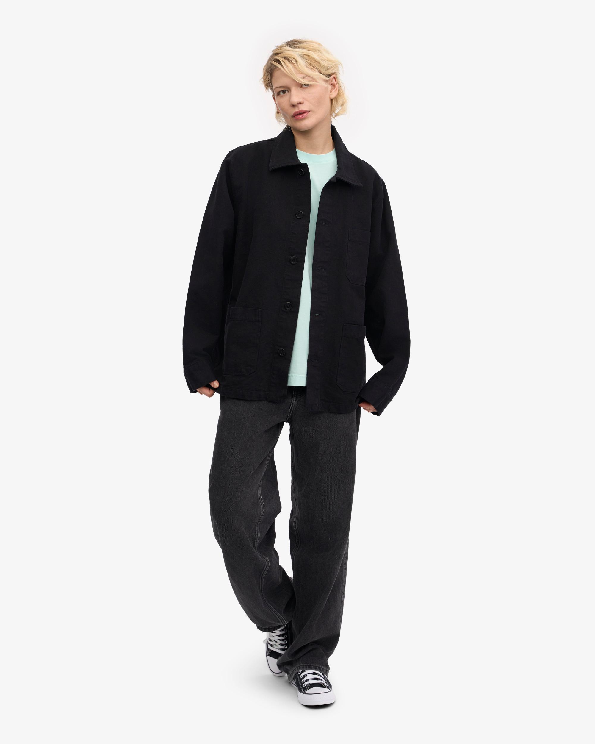 Organic Workwear Jacket - Seaside Blue Product Image