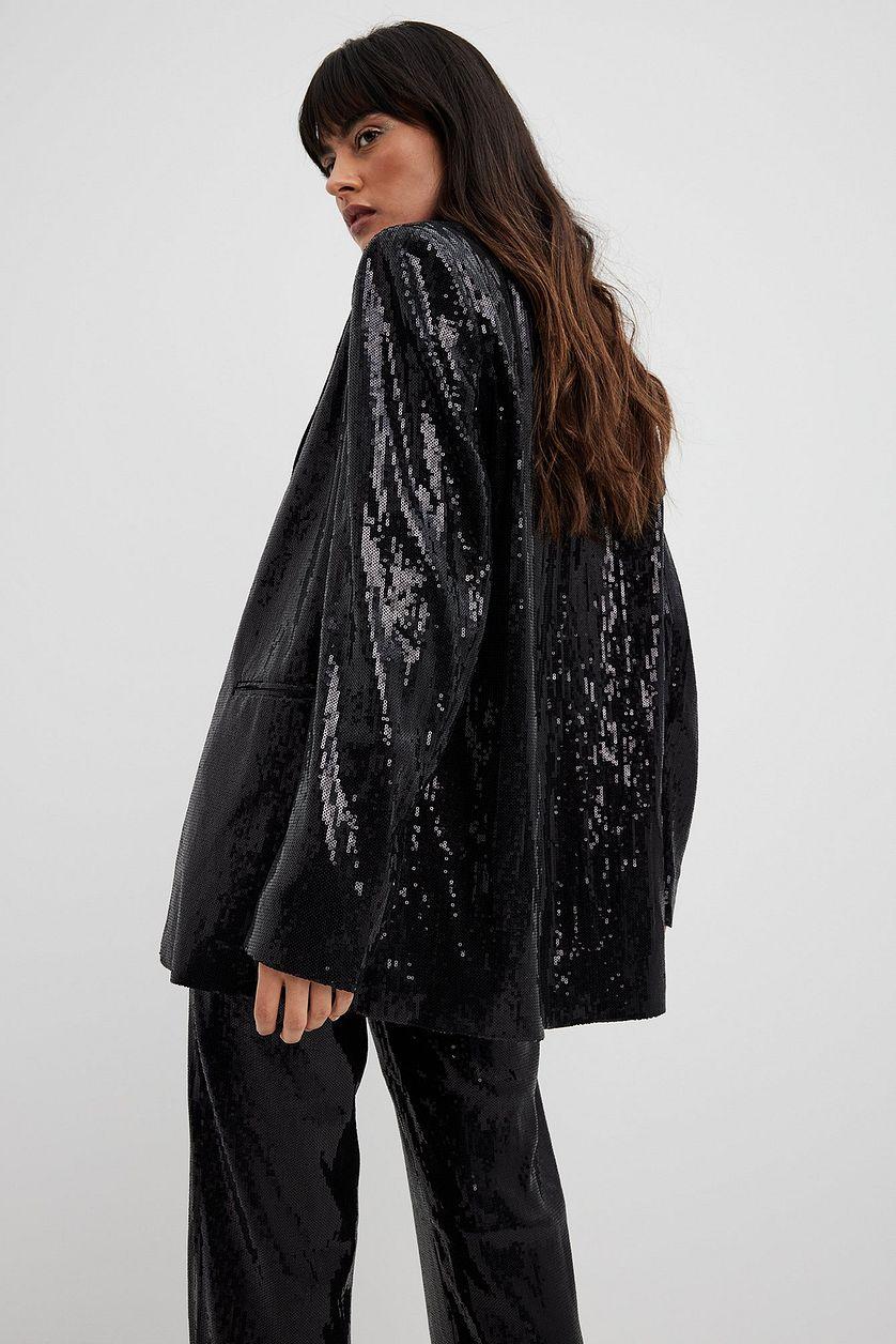 Oversized Sequin Blazer Product Image