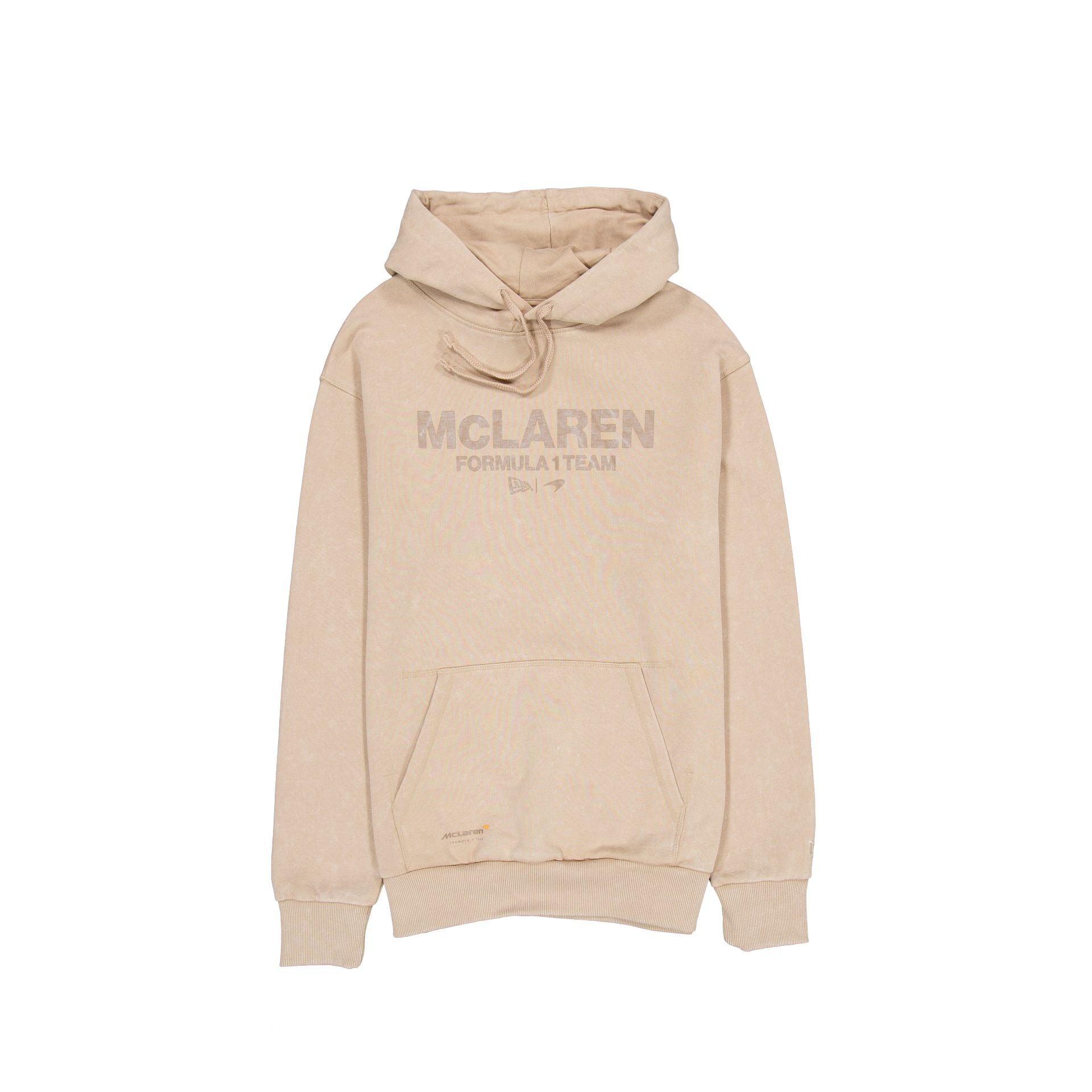 McLaren Formula 1 Team Washed Taupe Hoodie Male Product Image