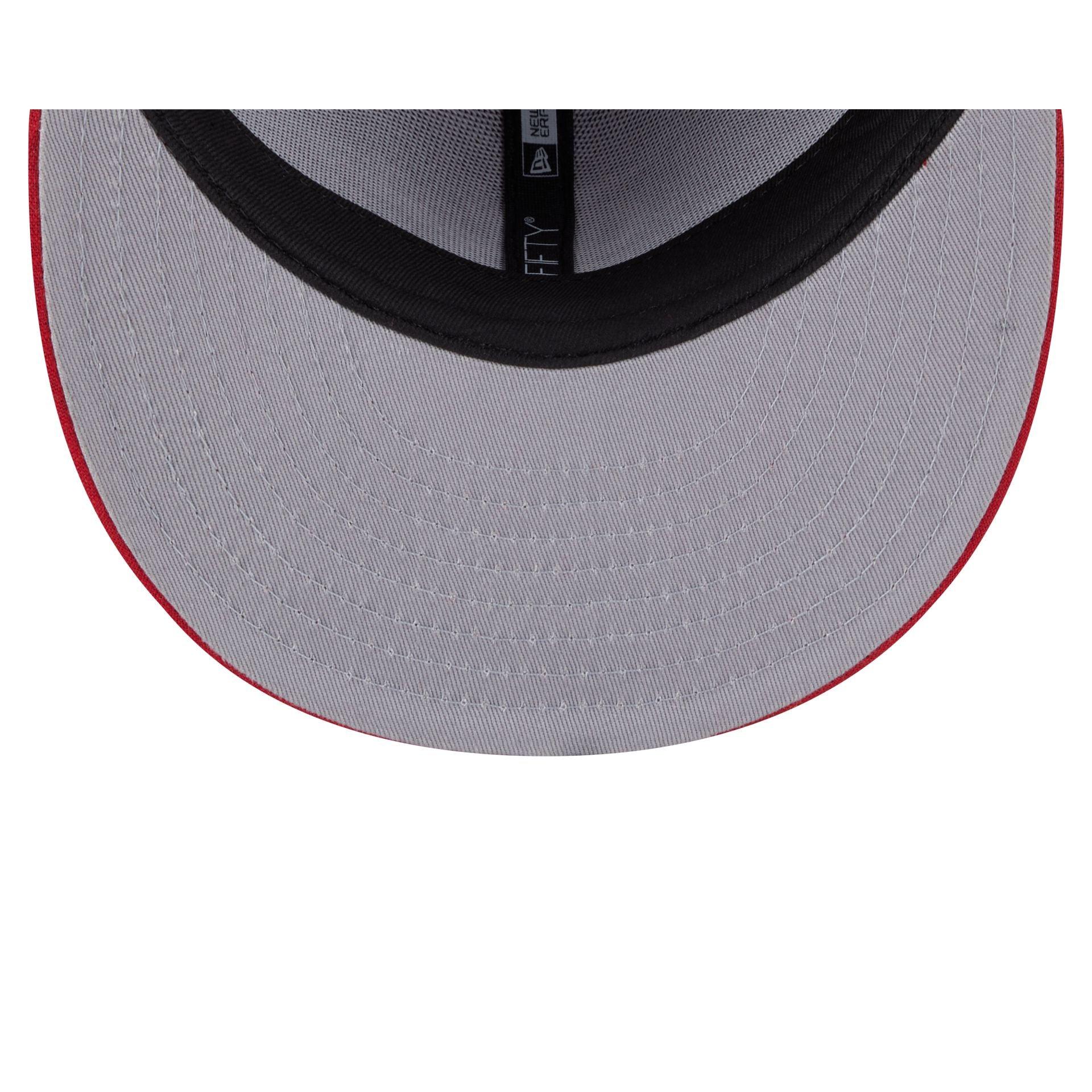 Kansas City Chiefs 2025 Sideline Hot Weather Split Panel 9FIFTY Snapback Hat Male Product Image