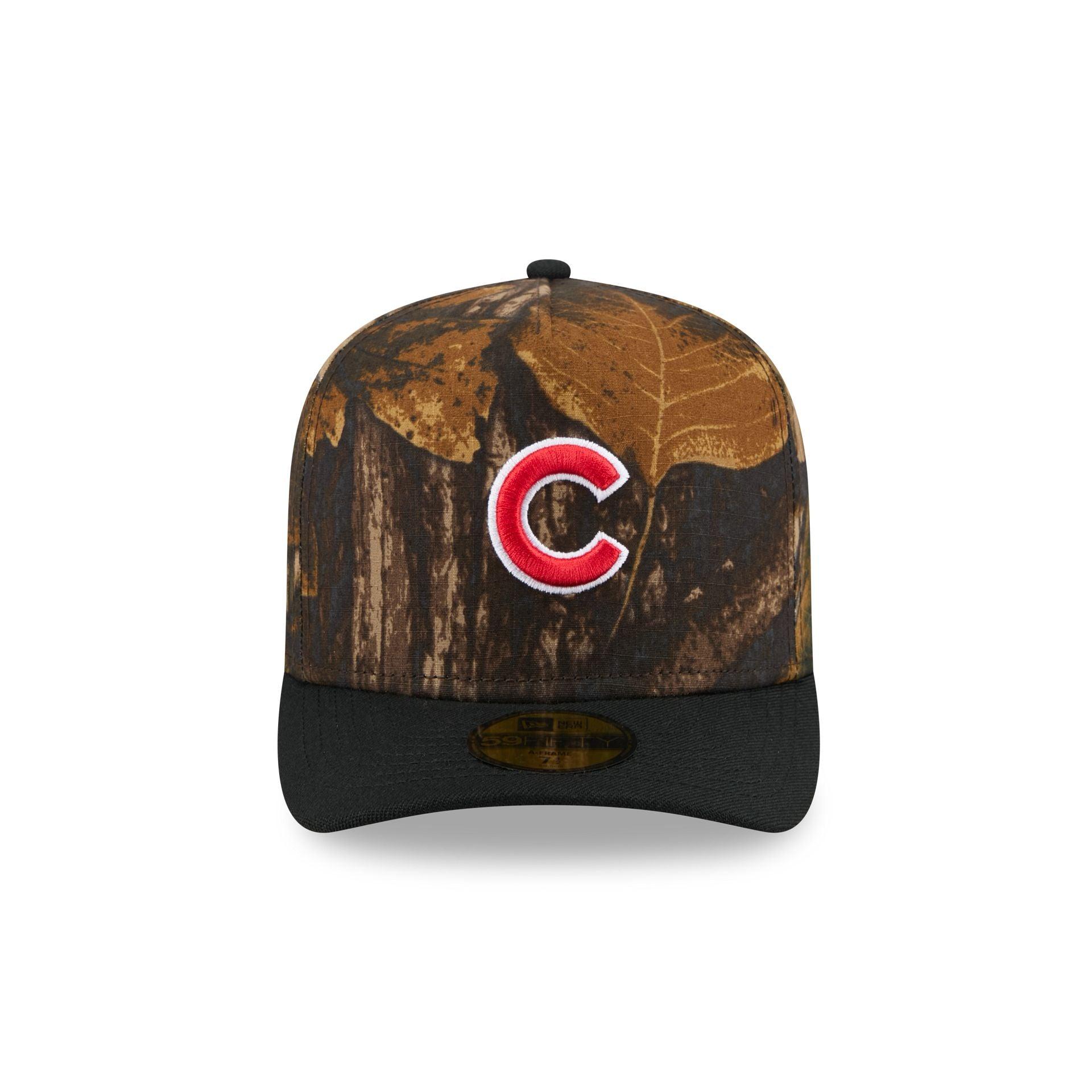 Chicago Cubs Ripstop Camo 59FIFTY A-Frame Fitted Hat Male Product Image
