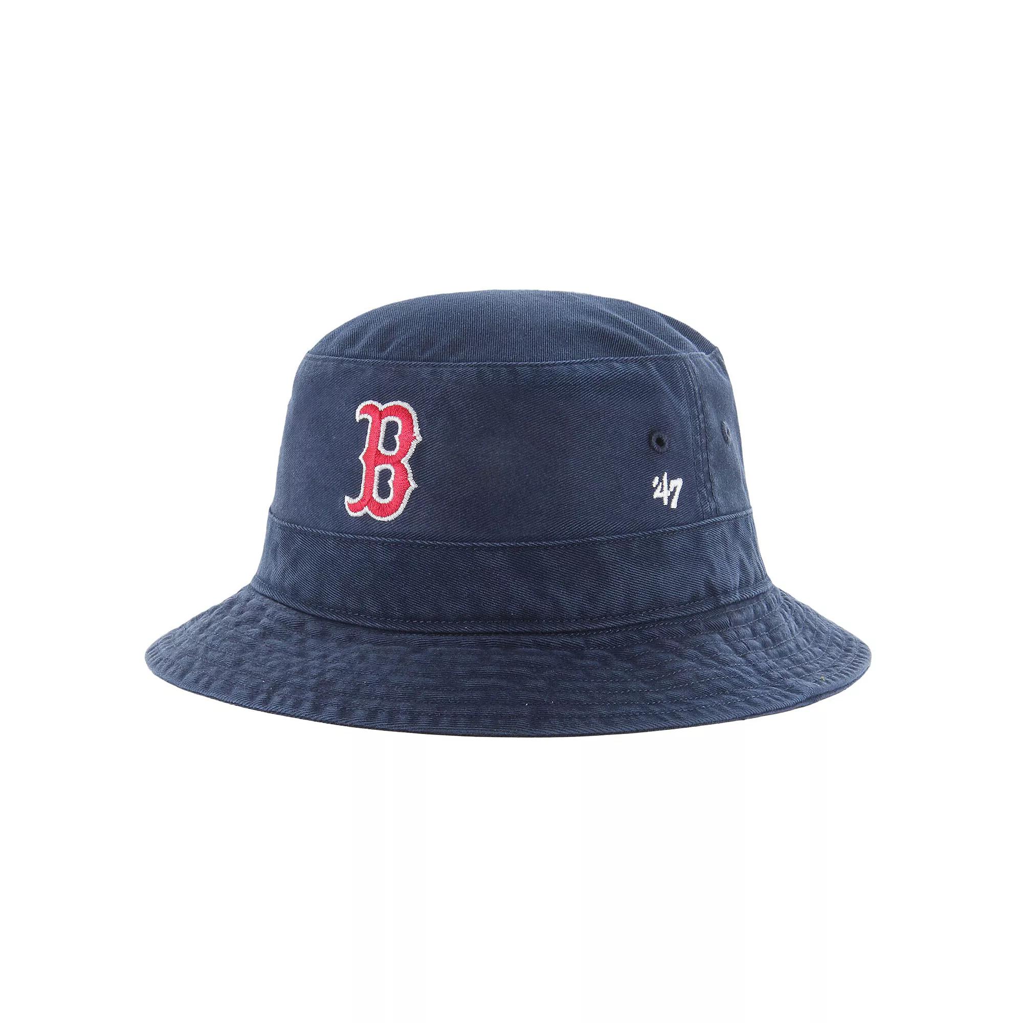 Men's '47 Navy Boston Red Sox Primary Logo Bucket Hat, Blue Product Image