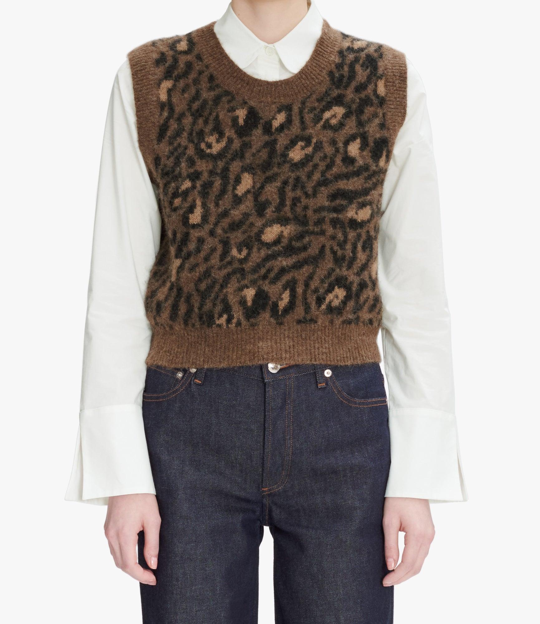 Léana sleeveless sweater Female Product Image