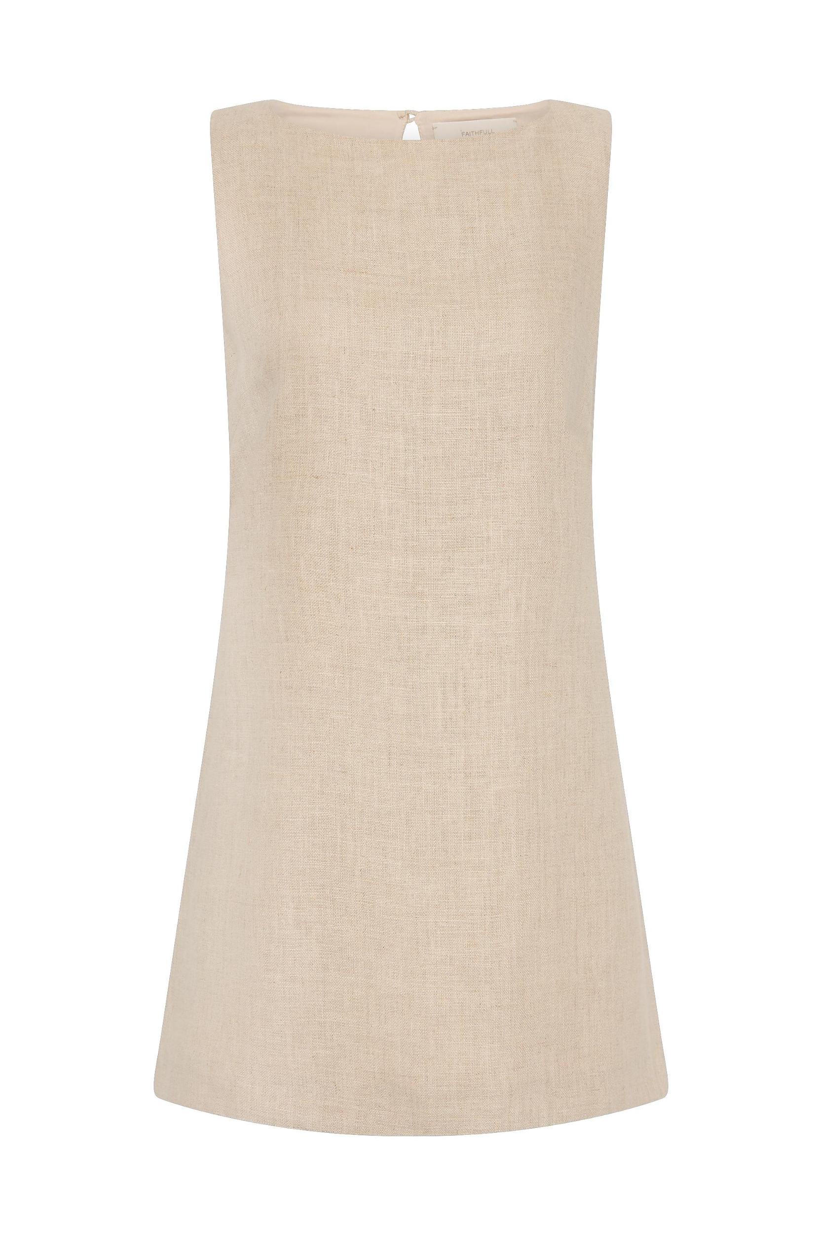 Kelly Mini Dress Natural Product Image