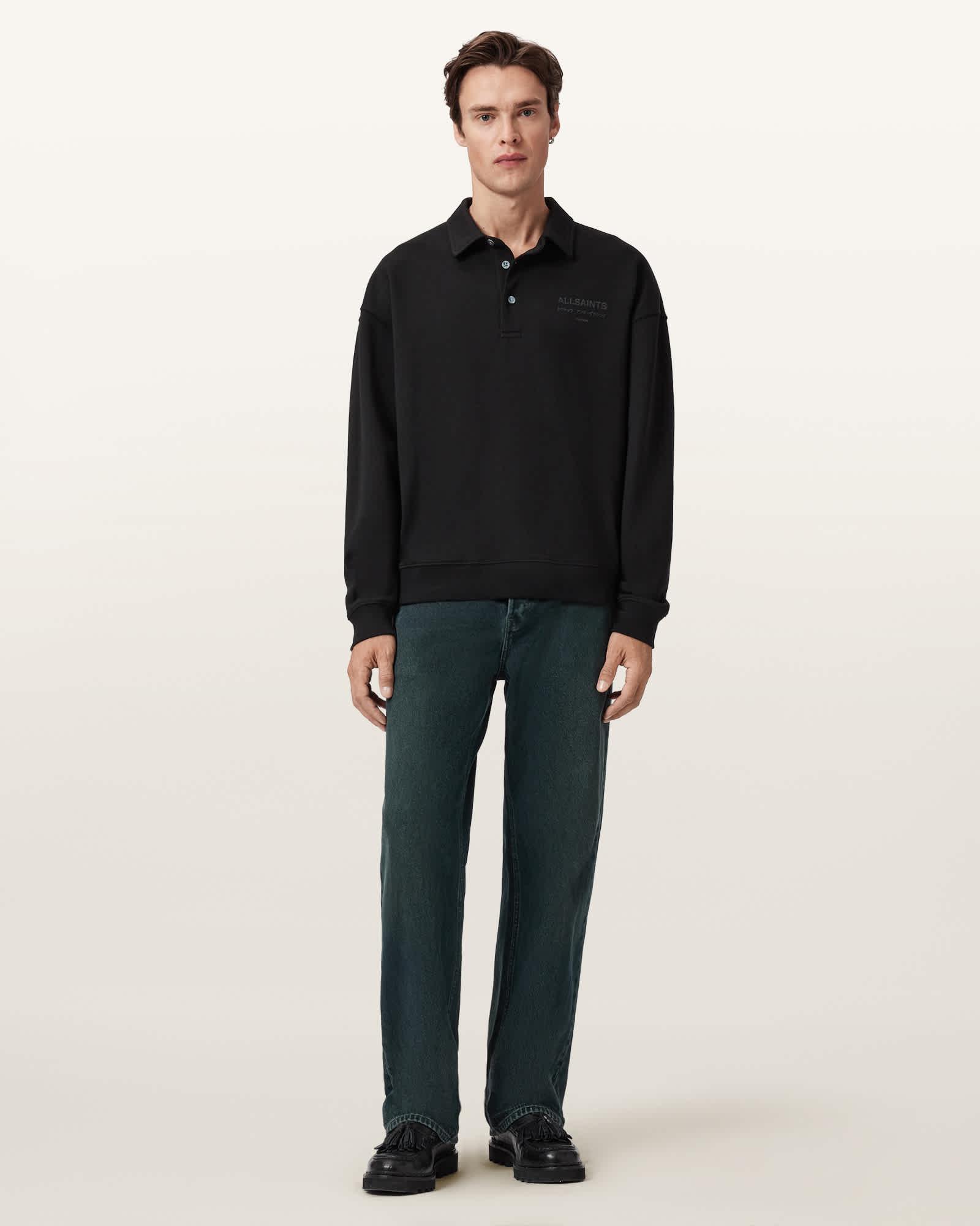 Xander Long Sleeve Polo Shirt Product Image