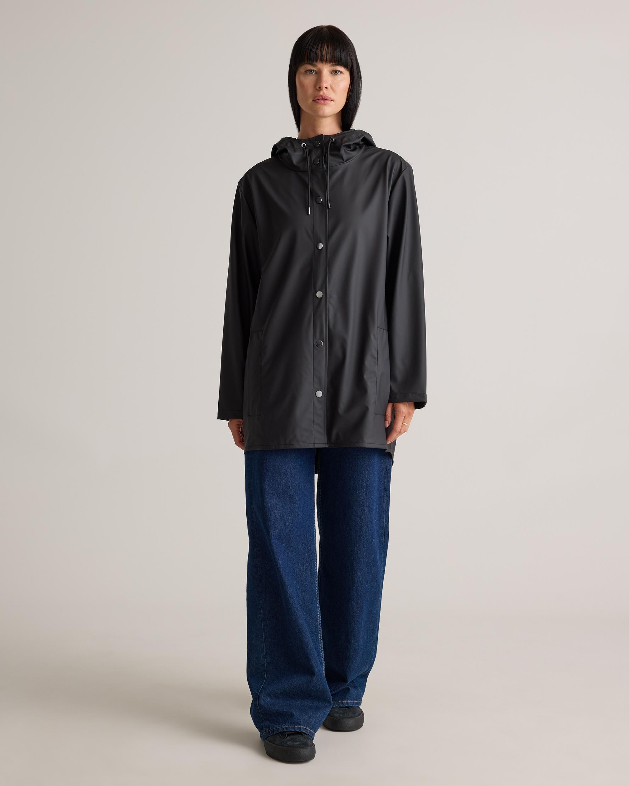 Quince | Women's Waterproof Rubberized Rain Jacket Recycled Polyester Product Image