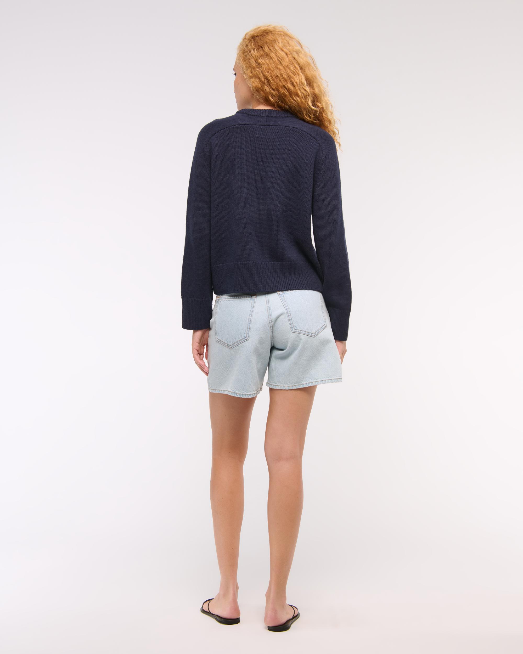 The A&F Madeline Crew Sweater Product Image