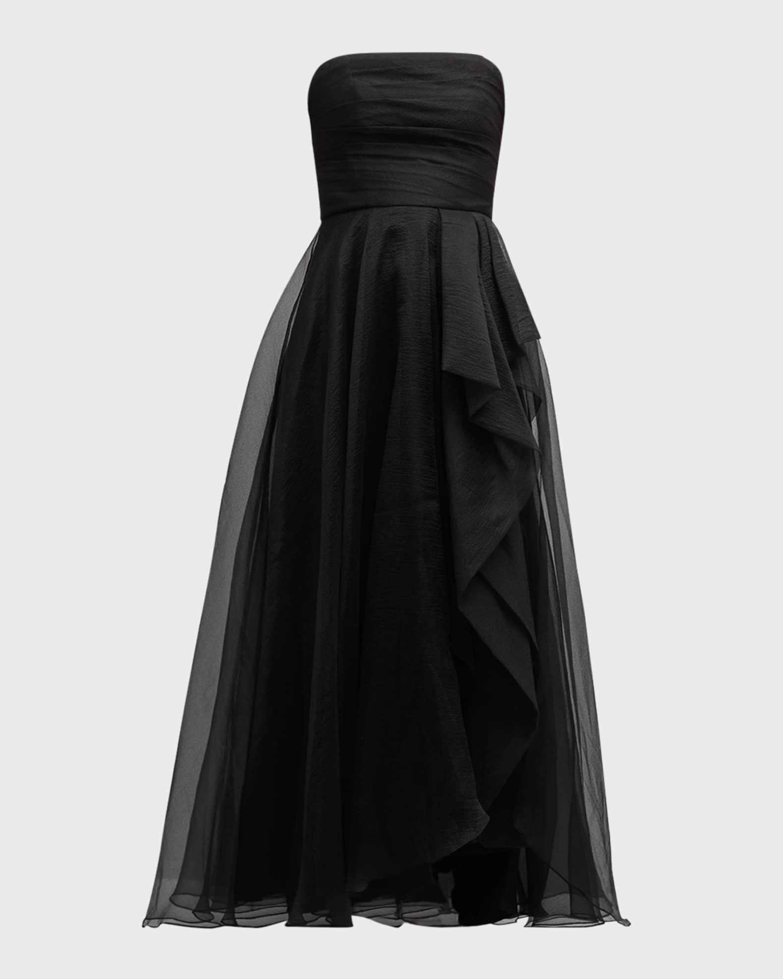 Womens Teresa Draped Tulle Gown Product Image