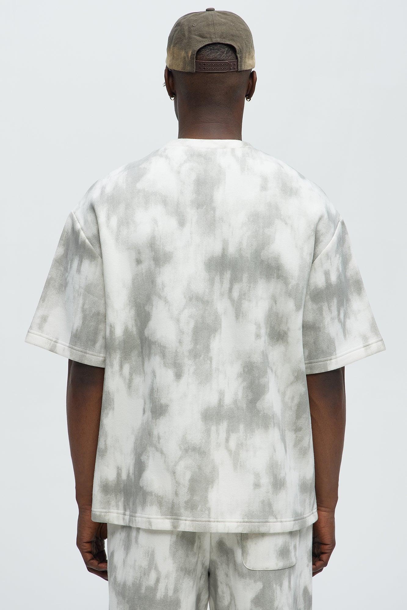 Tyson Faded Short Sleeve Tee - Cream/combo Product Image