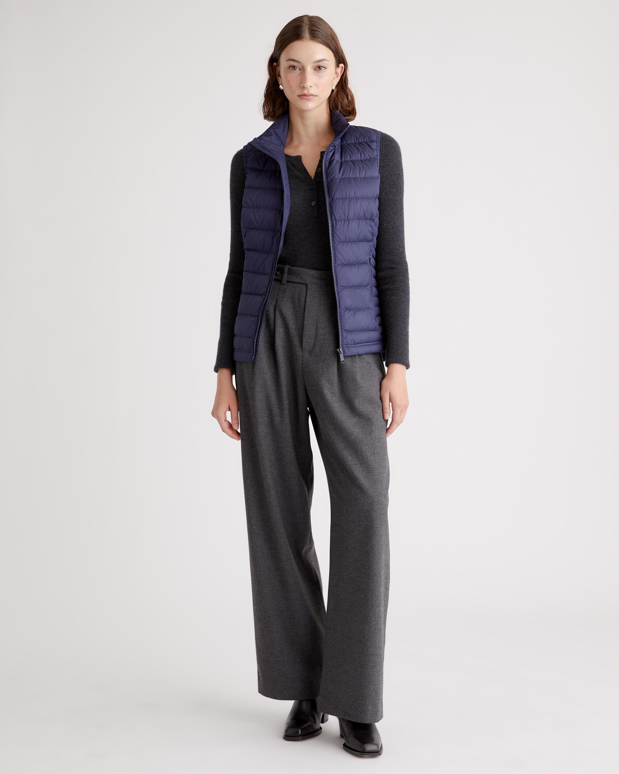 Quince | Women's Lightweight Down Packable Puffer Vest Size XS, Recycled Polyester Product Image