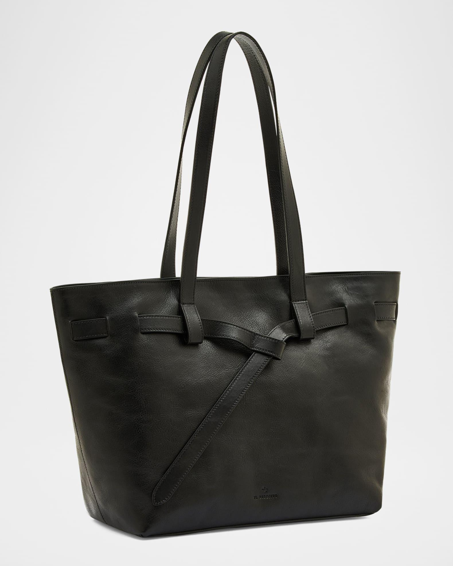 Elisa East-West Leather Tote Bag Product Image