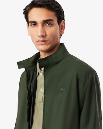 Water-Repellent Harrington Windbreaker Jacket Product Image