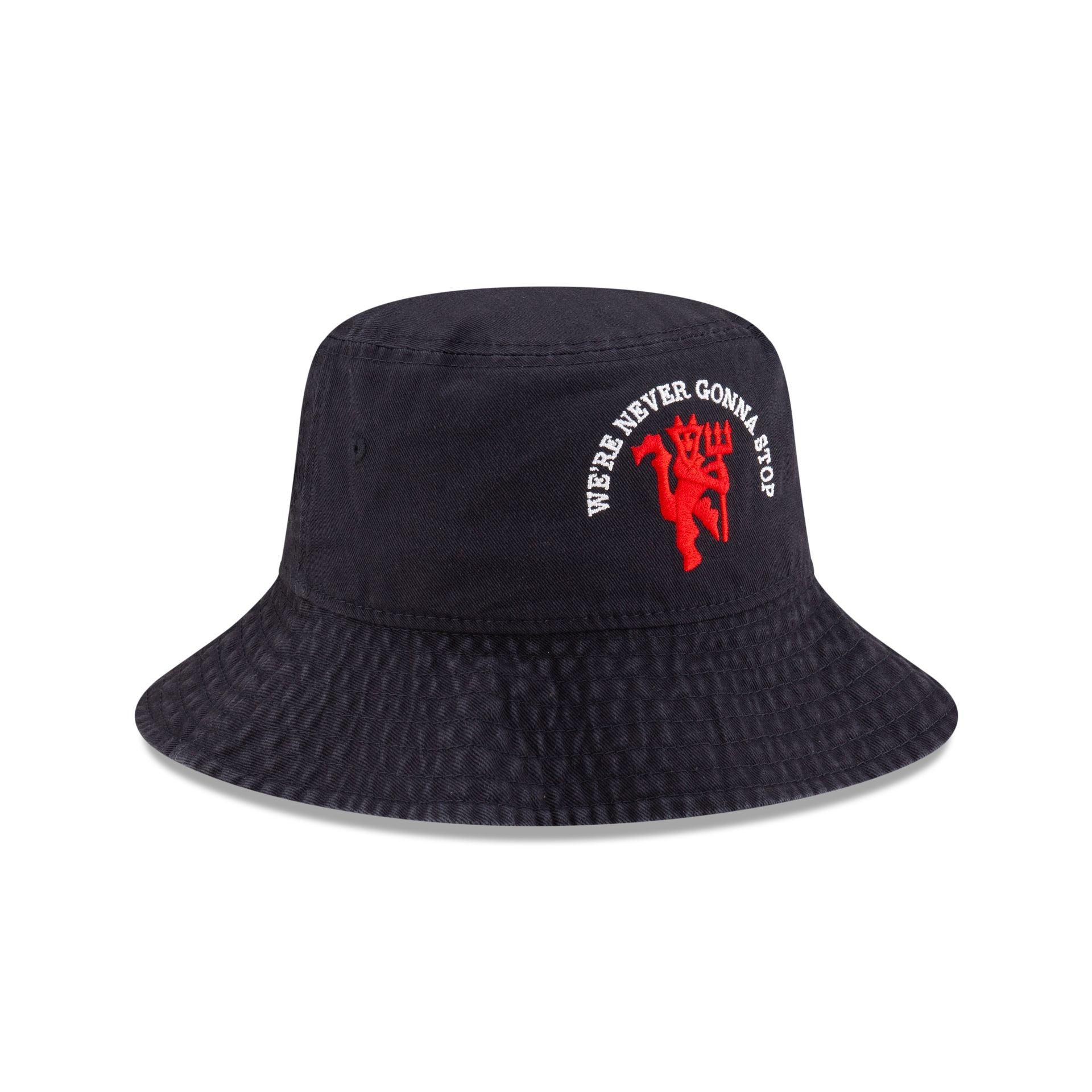 Chicago Blackhawks Black Bucket Hat Hat Male Product Image