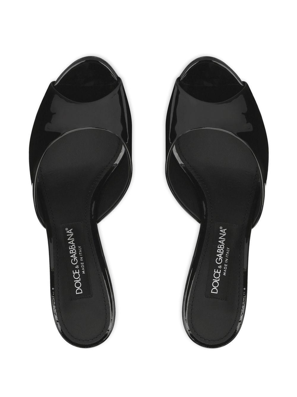 60mm patent leather mules Product Image