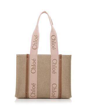 Woody Medium Tote Bag in Linen Product Image