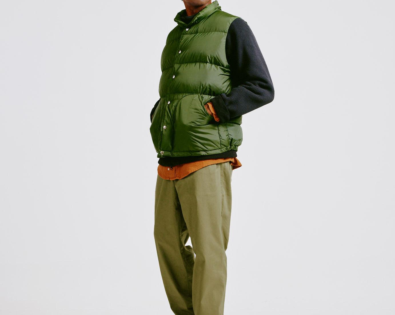Batten-Down Vest V.2 / Olive Product Image