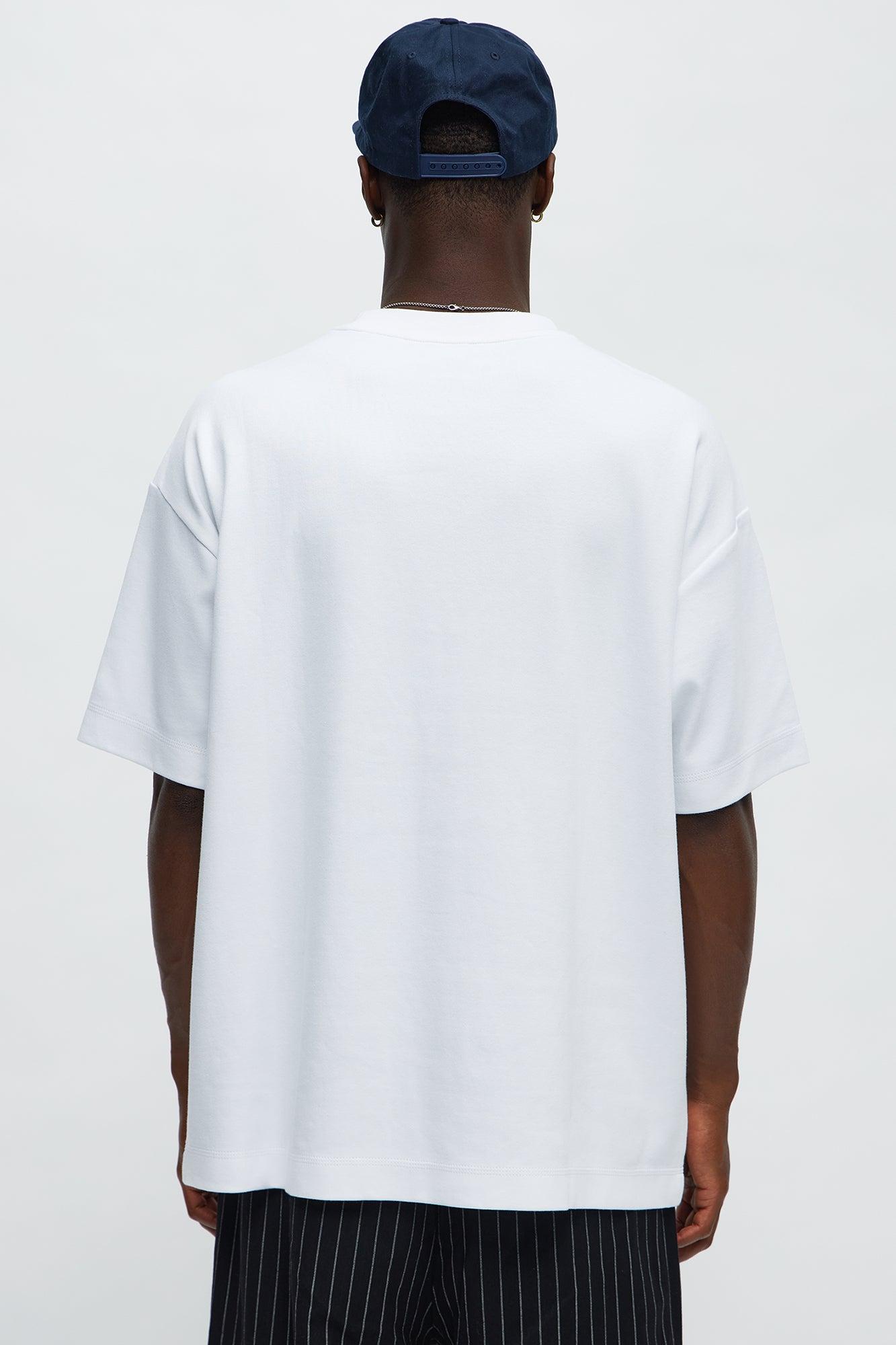 Relaxed Premium Everyday Tee - White Product Image