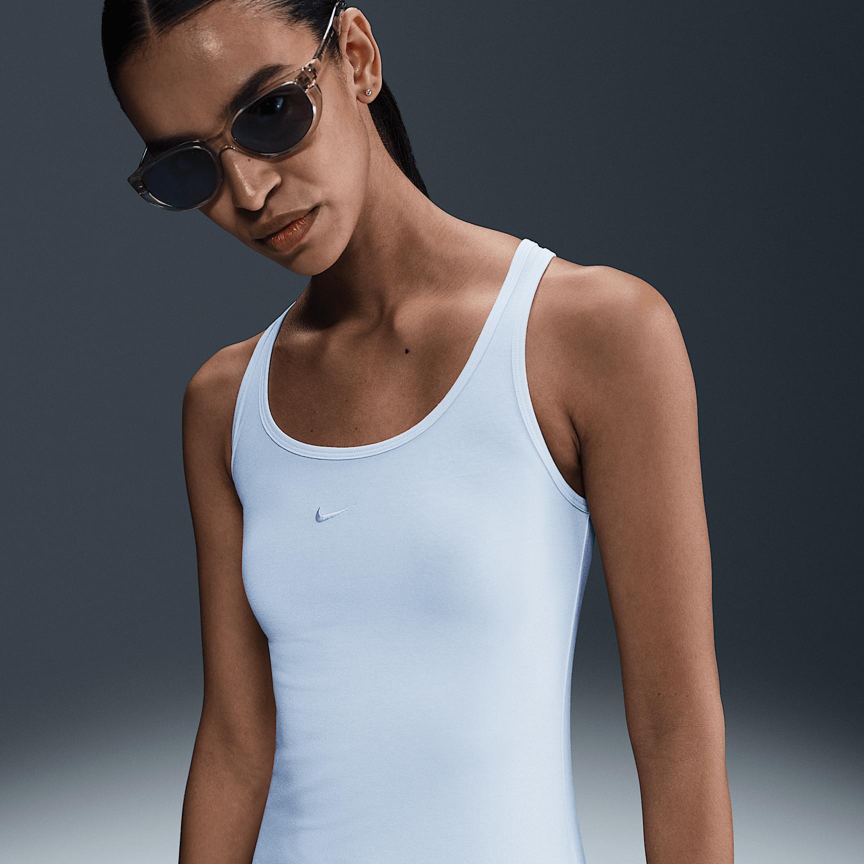 Womens Nike Sportswear Chill Knit Tank Top | FZ1457-423 Product Image