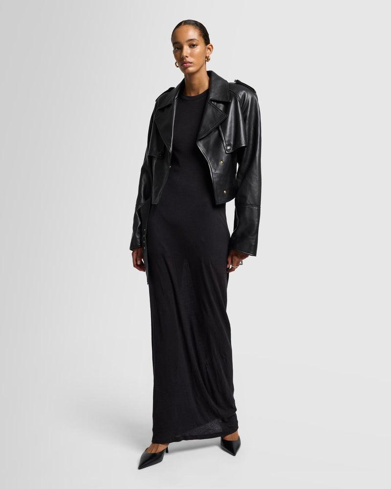 Sheer Long Sleeve Maxi Dress Product Image