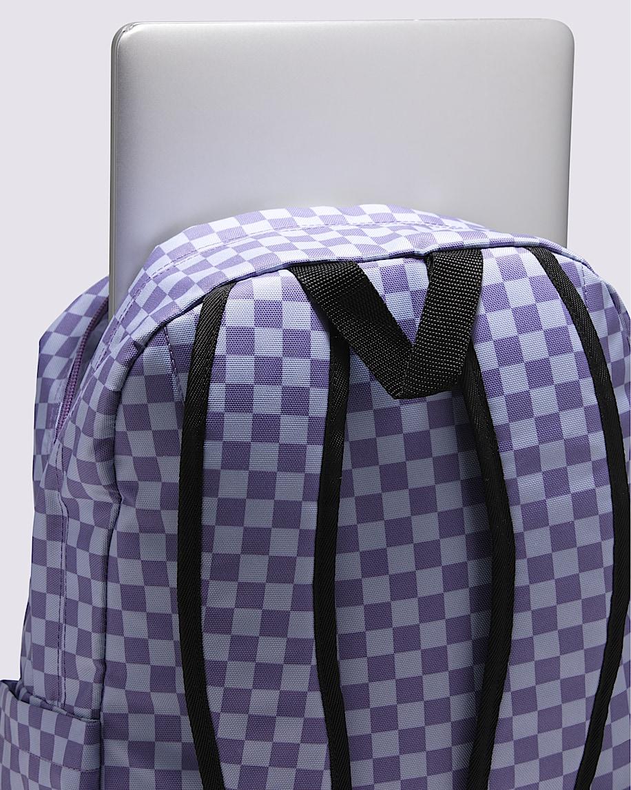 Old Skool Checkerboard Backpack in Purple Haze| Vans US Product Image