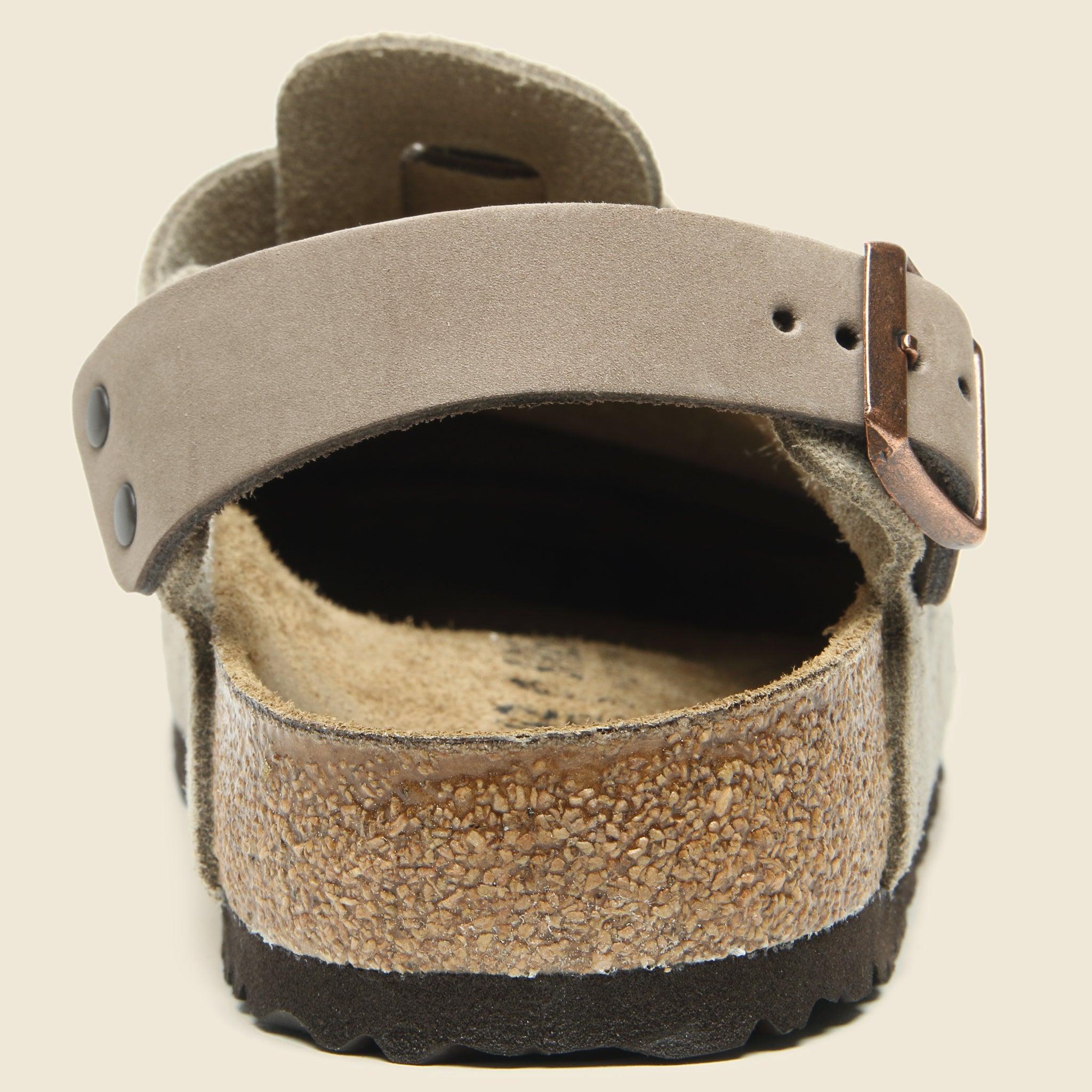 Tokio Suede Clog - Taupe Product Image