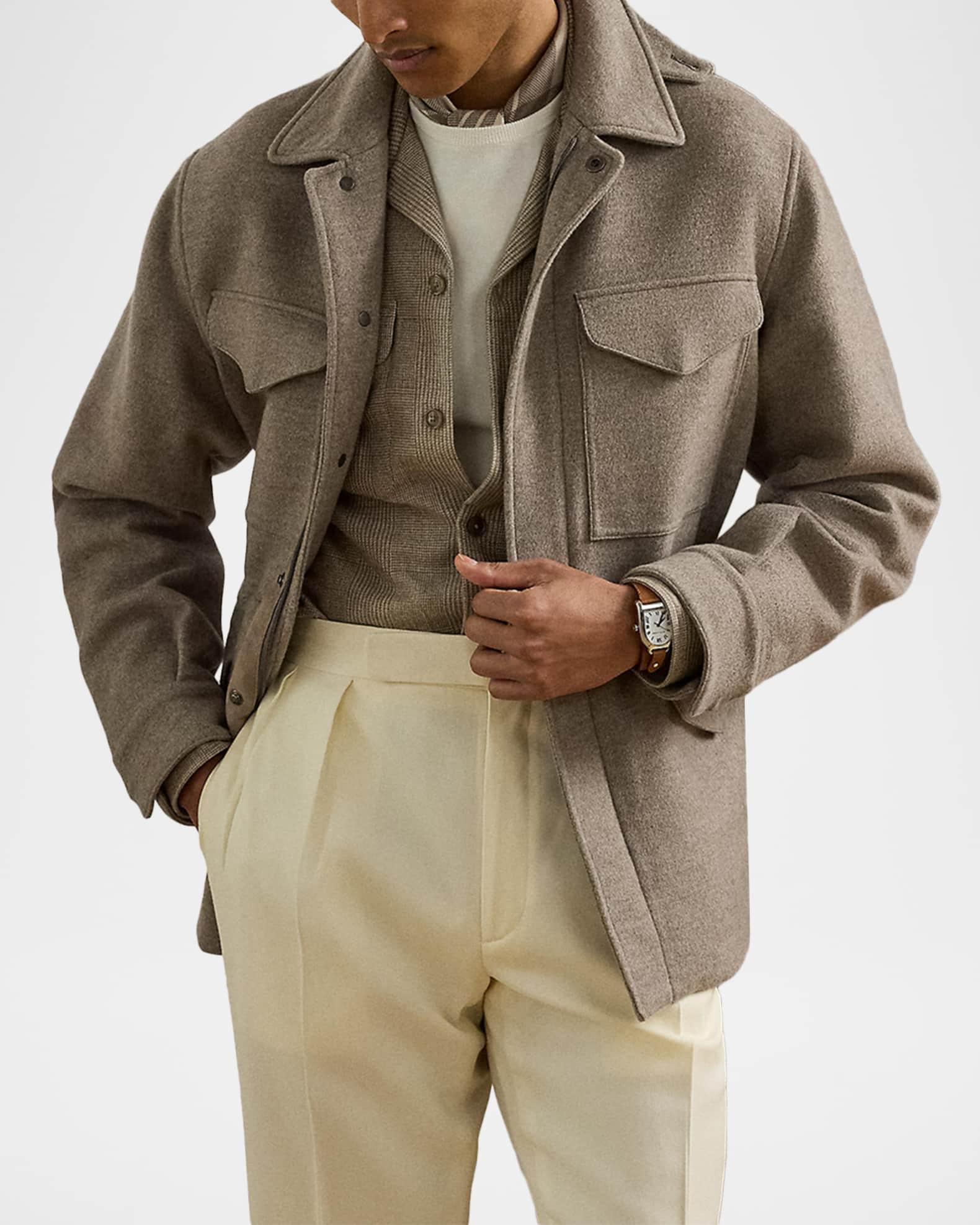 Men's Ripley Wool-Cashmere Four Pocket Jacket Product Image