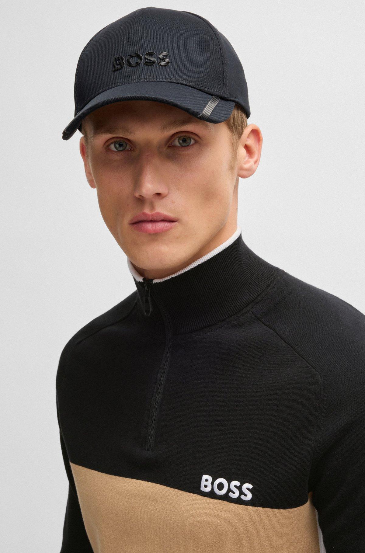 Regular-fit sweater with color-blocking Product Image