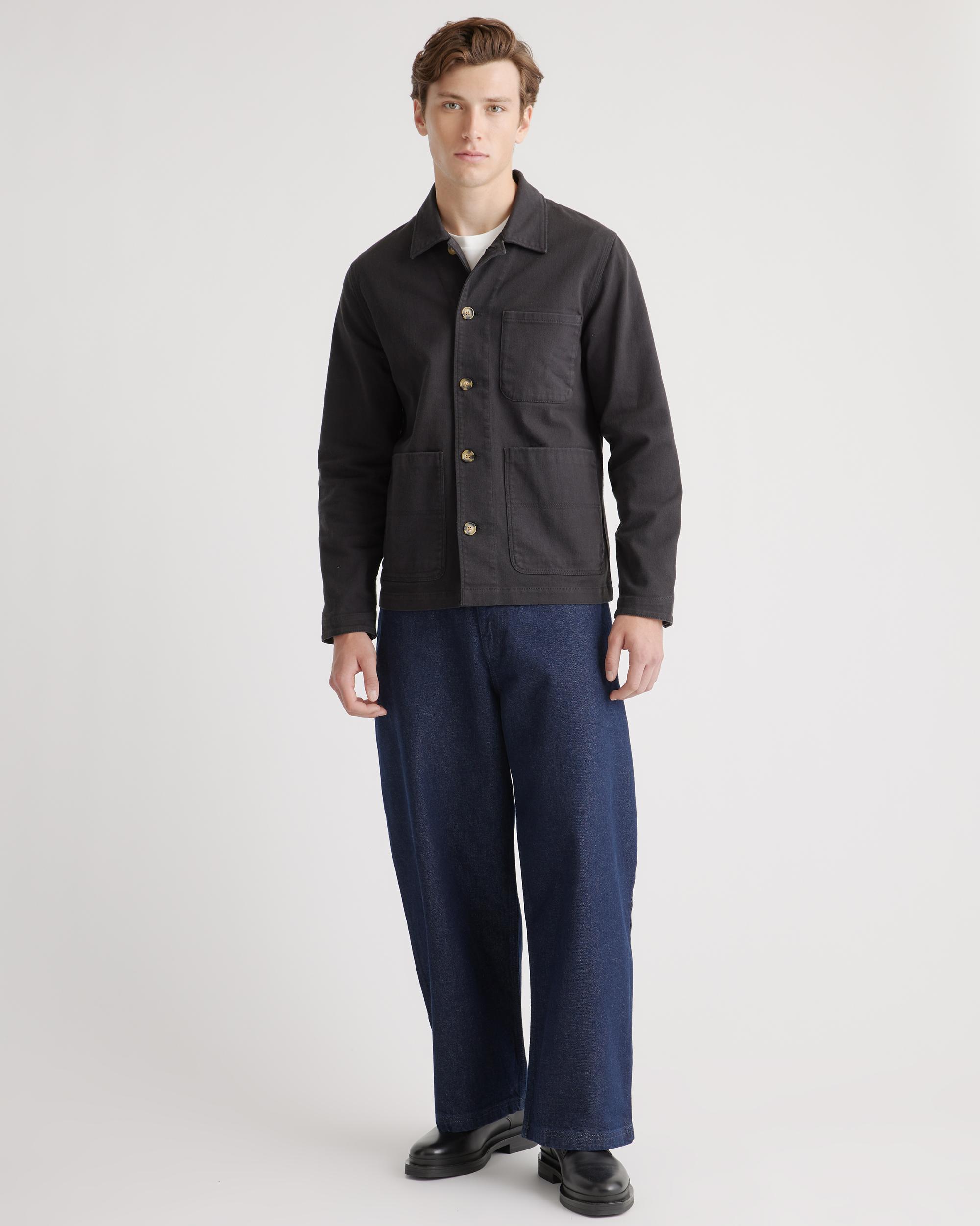 Quince | Men's Organic Comfort Stretch Chore Jacket Organic Cotton Product Image