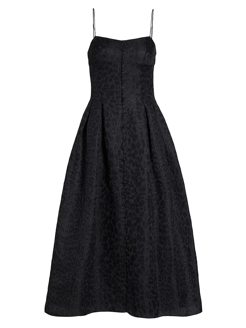 Womens Rickie Leopard Jacquard Dress Product Image