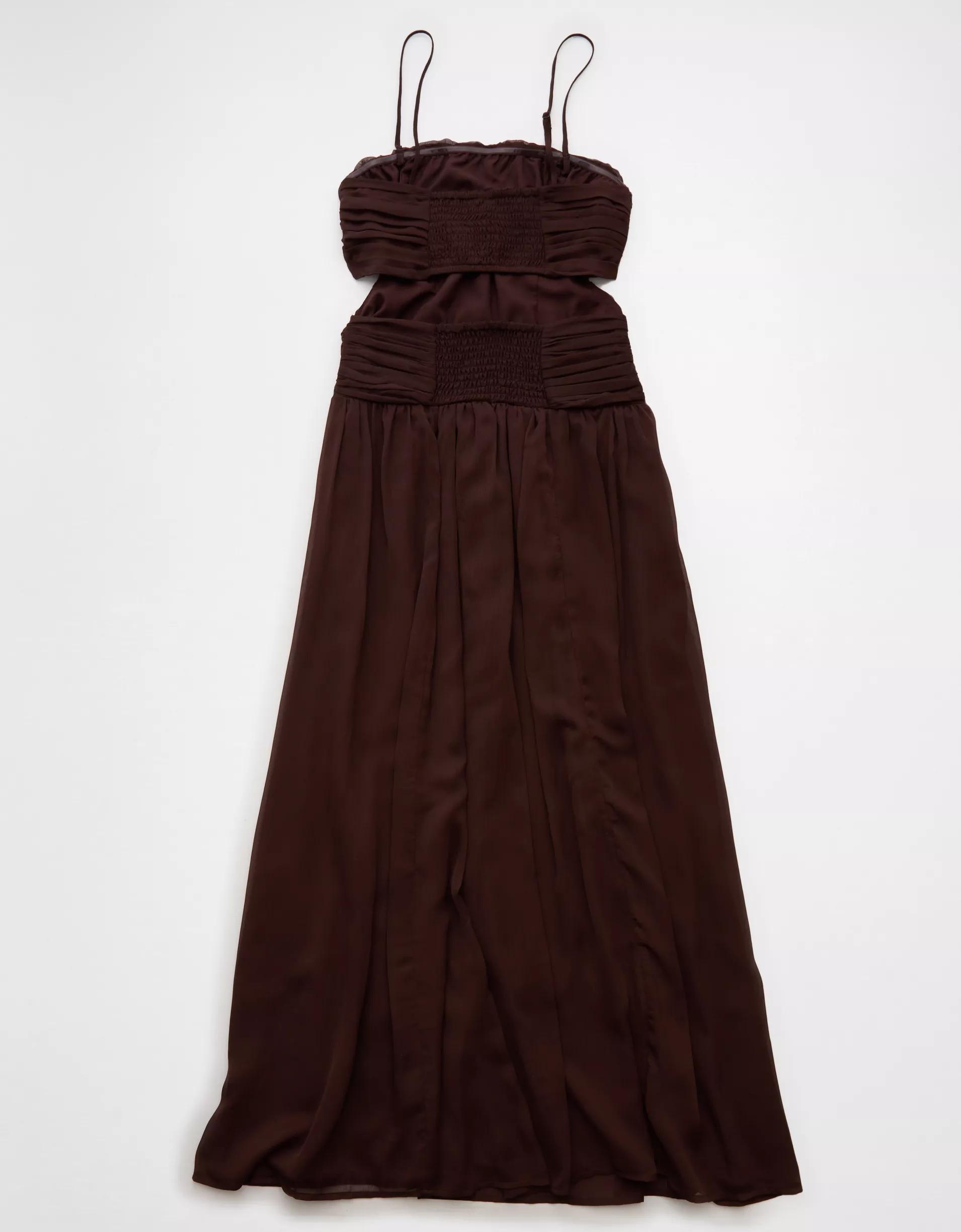 AE Strapless Cut-Out Maxi Dress Product Image