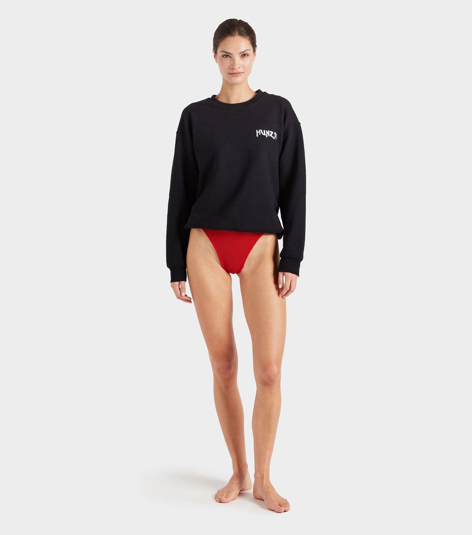 80s Logo Sweatshirt - Black Product Image