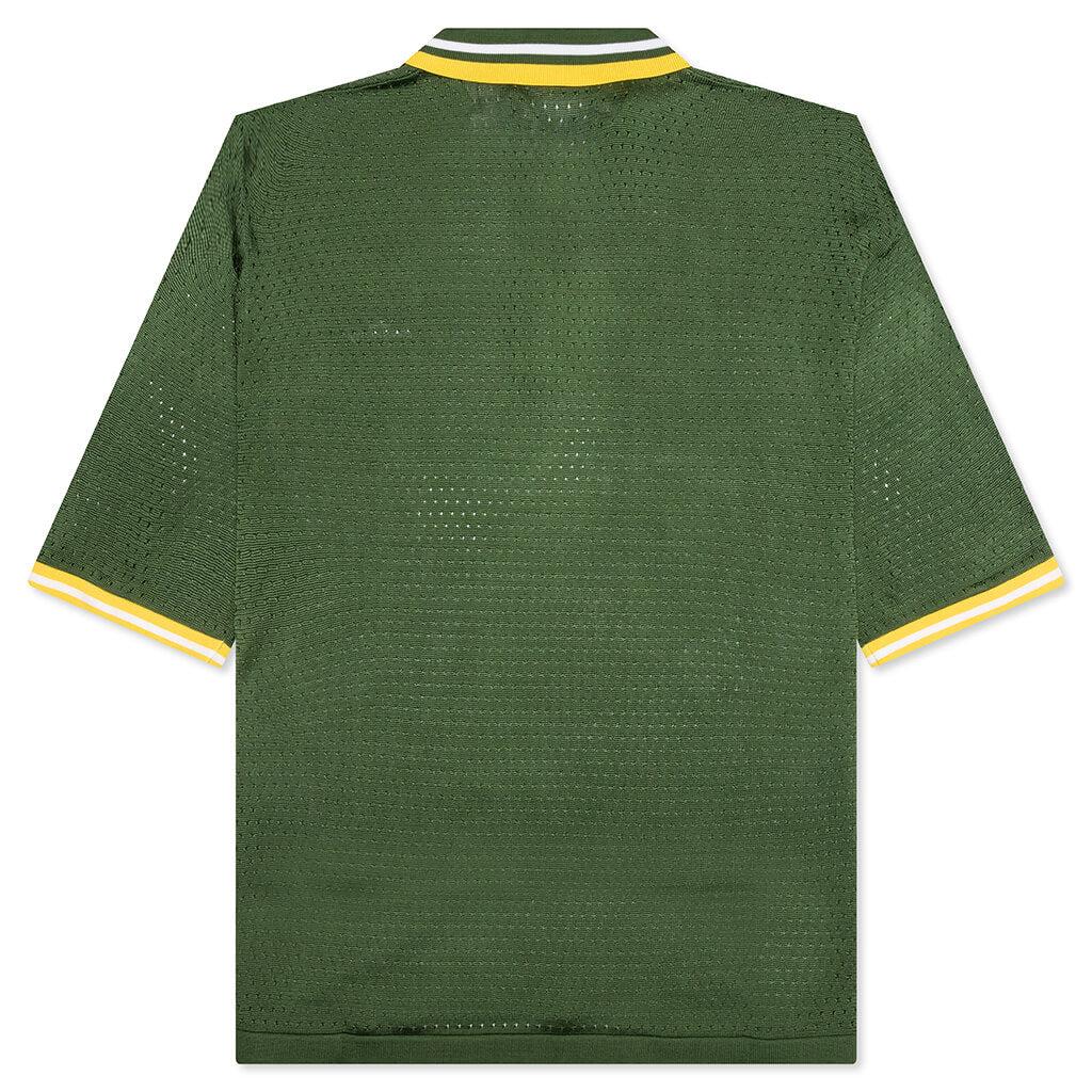 Mesh Polo - Green Male Product Image