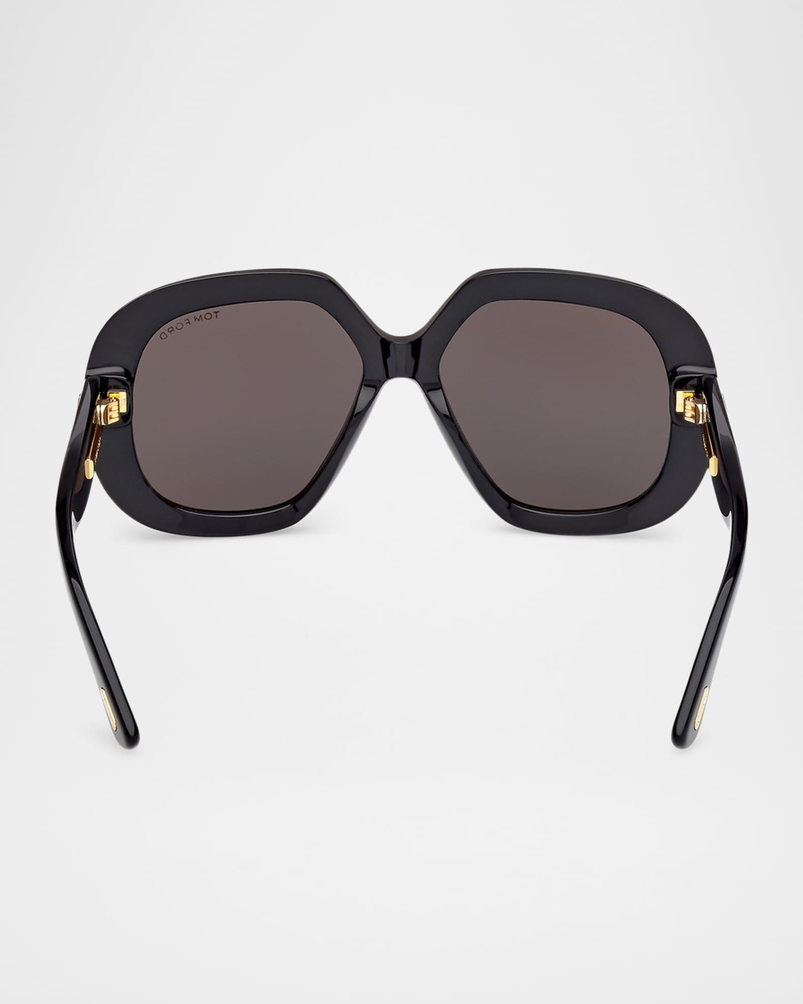 Icon Acetate Geometric Sunglasses Product Image