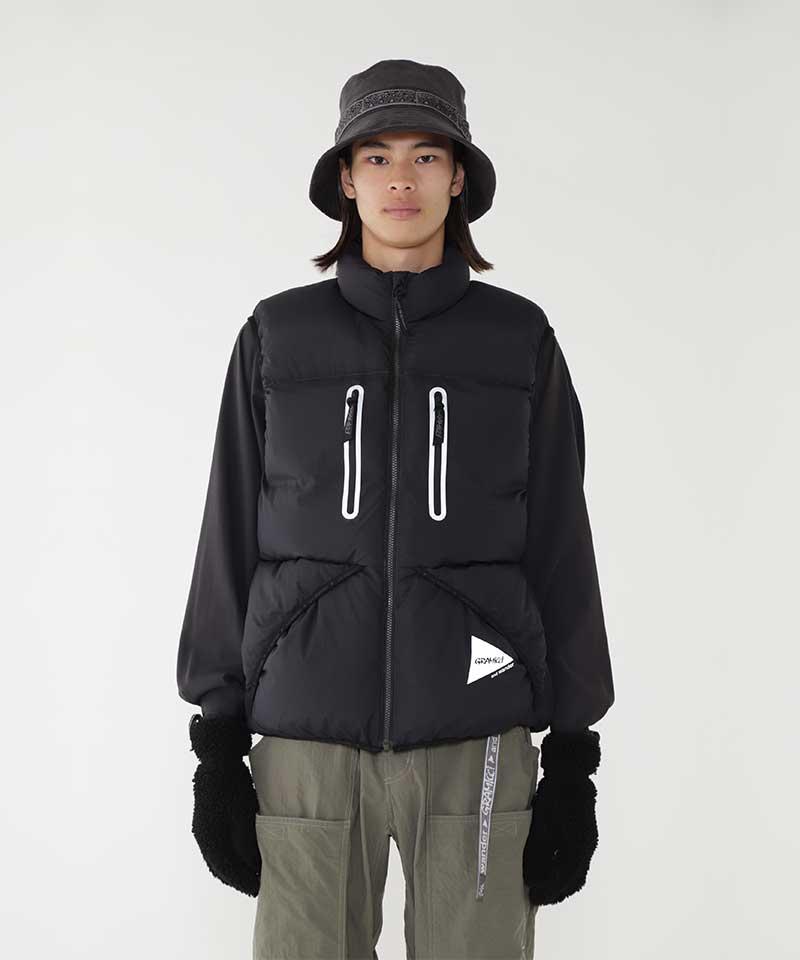 Gramicci x and wander Down Vest Male Product Image