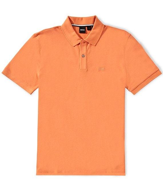 Hugo Boss BOSS Pallas Pima Cotton Short Sleeve Polo Shirt Product Image