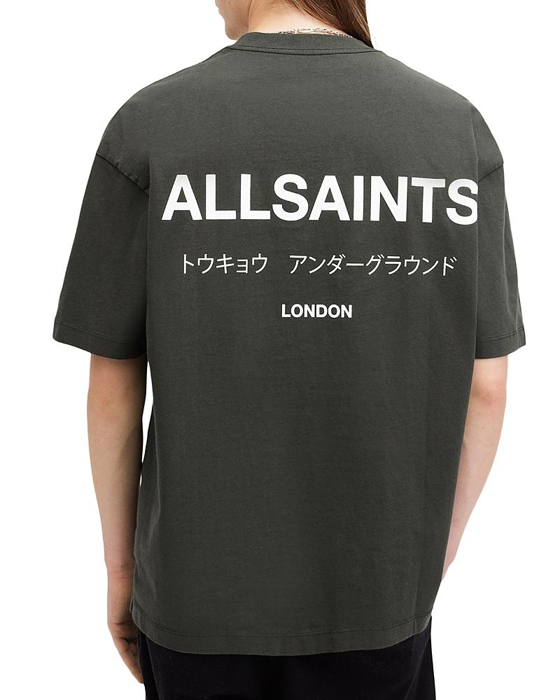 Allsaints Underground Organic Cotton Logo Graphic Tee Product Image