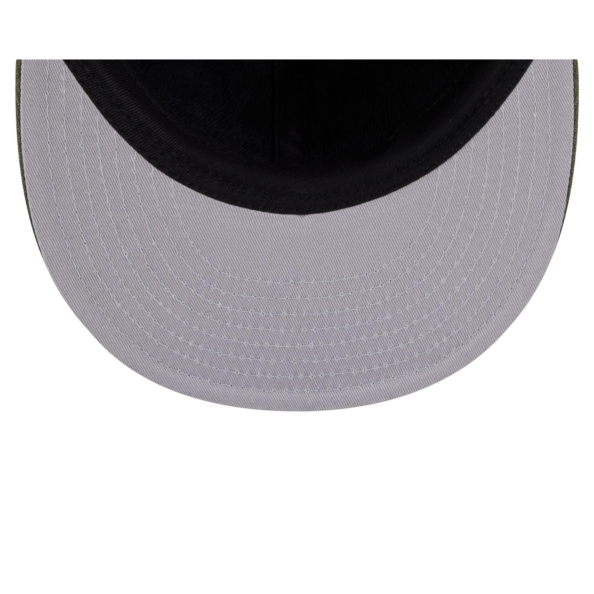 Kansas City Chiefs 2025 Sideline Hot Weather Split Panel 9FIFTY Snapback Hat Male Product Image