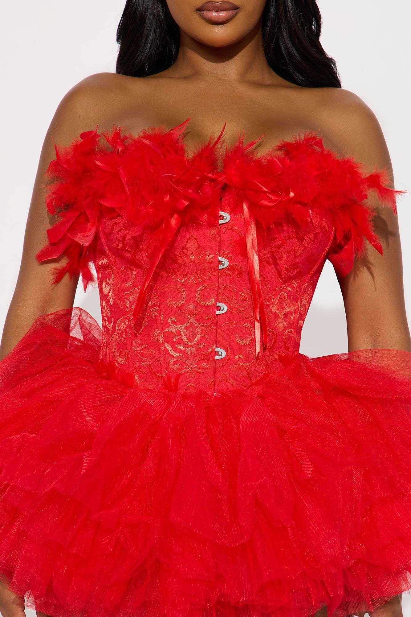 Renaissance Devil 5 Piece Costume Set - Red Product Image