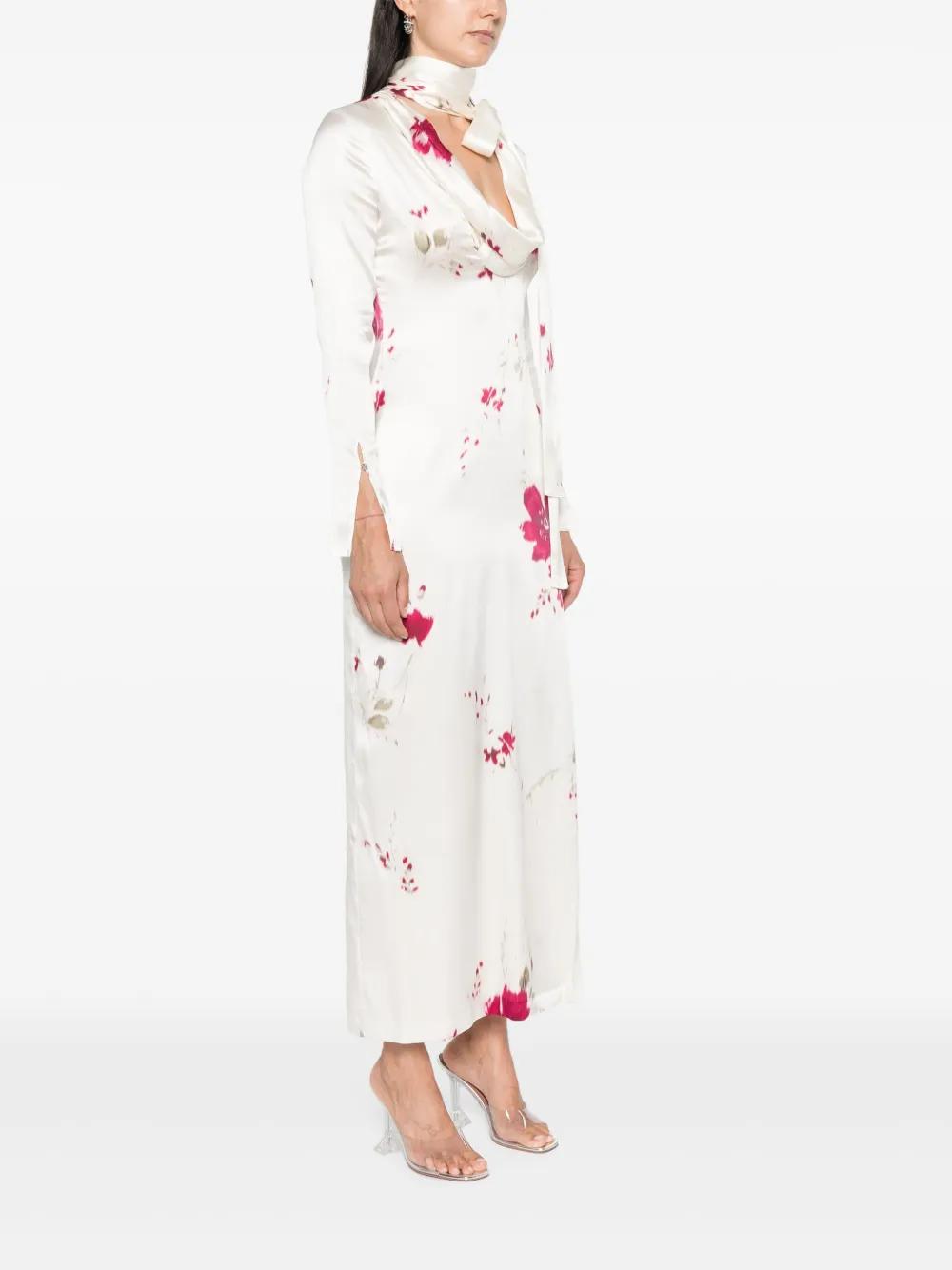 roses-print maxi dress Product Image
