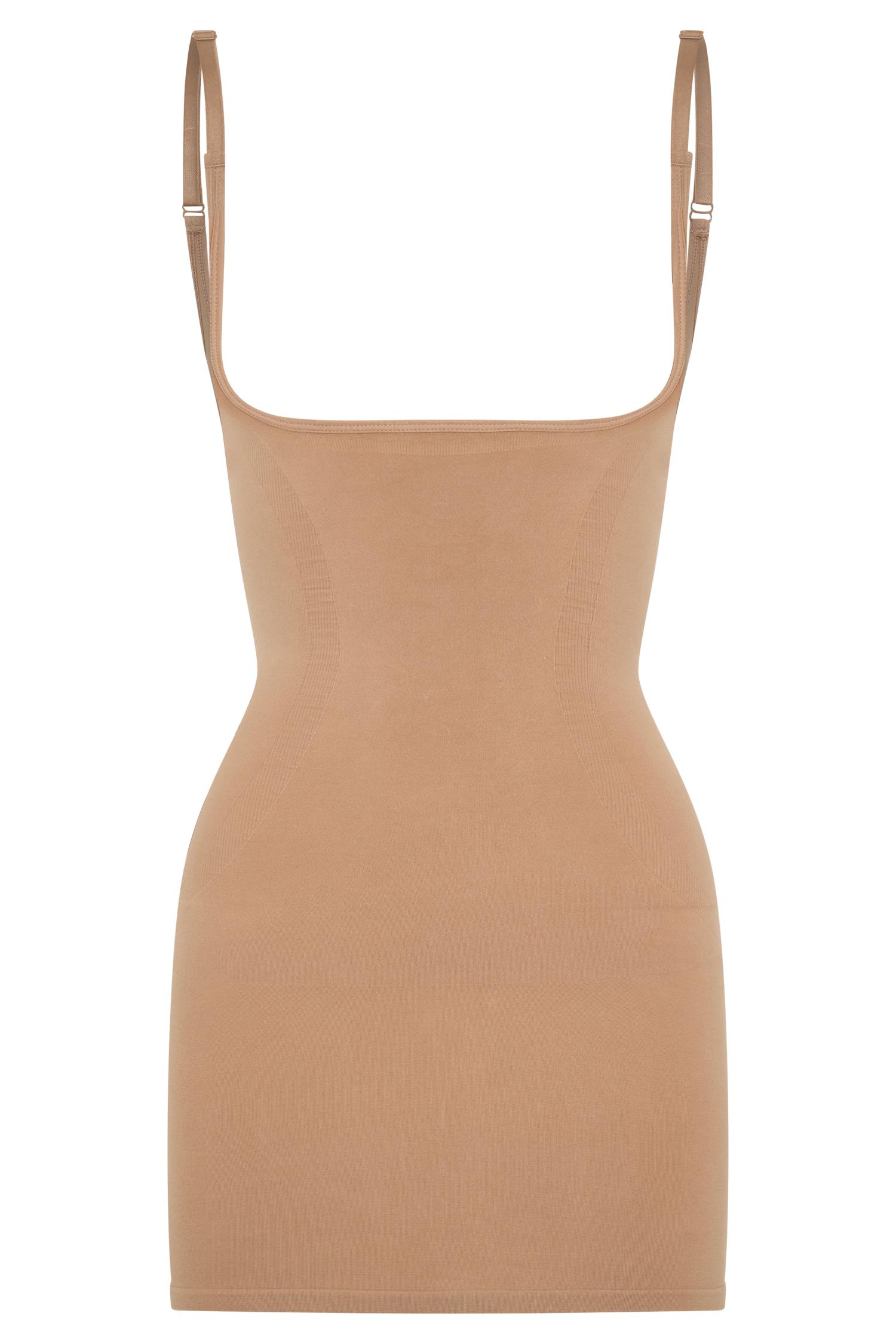 Jocelyn Backless Shapewear Mini Dress - Latte Product Image