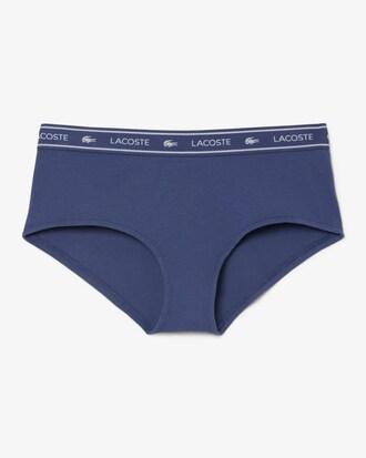 Stretch Cotton Logo Waist Shorts Product Image