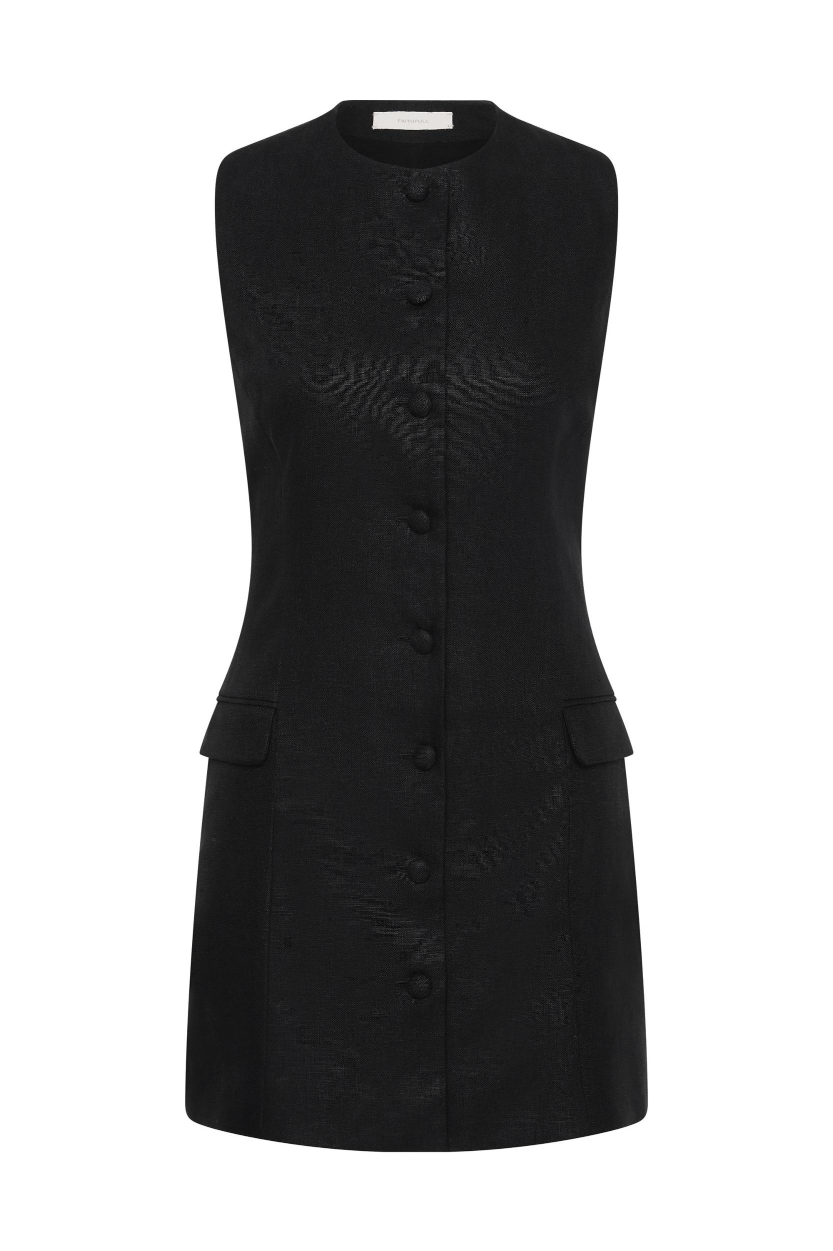 Jane Mini Dress Black - Final Sale Product Image